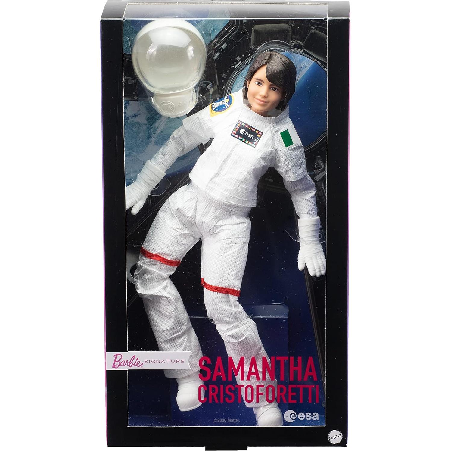 Muñeca Barbie Astronauta Samantha Cristoforetti 29 cm