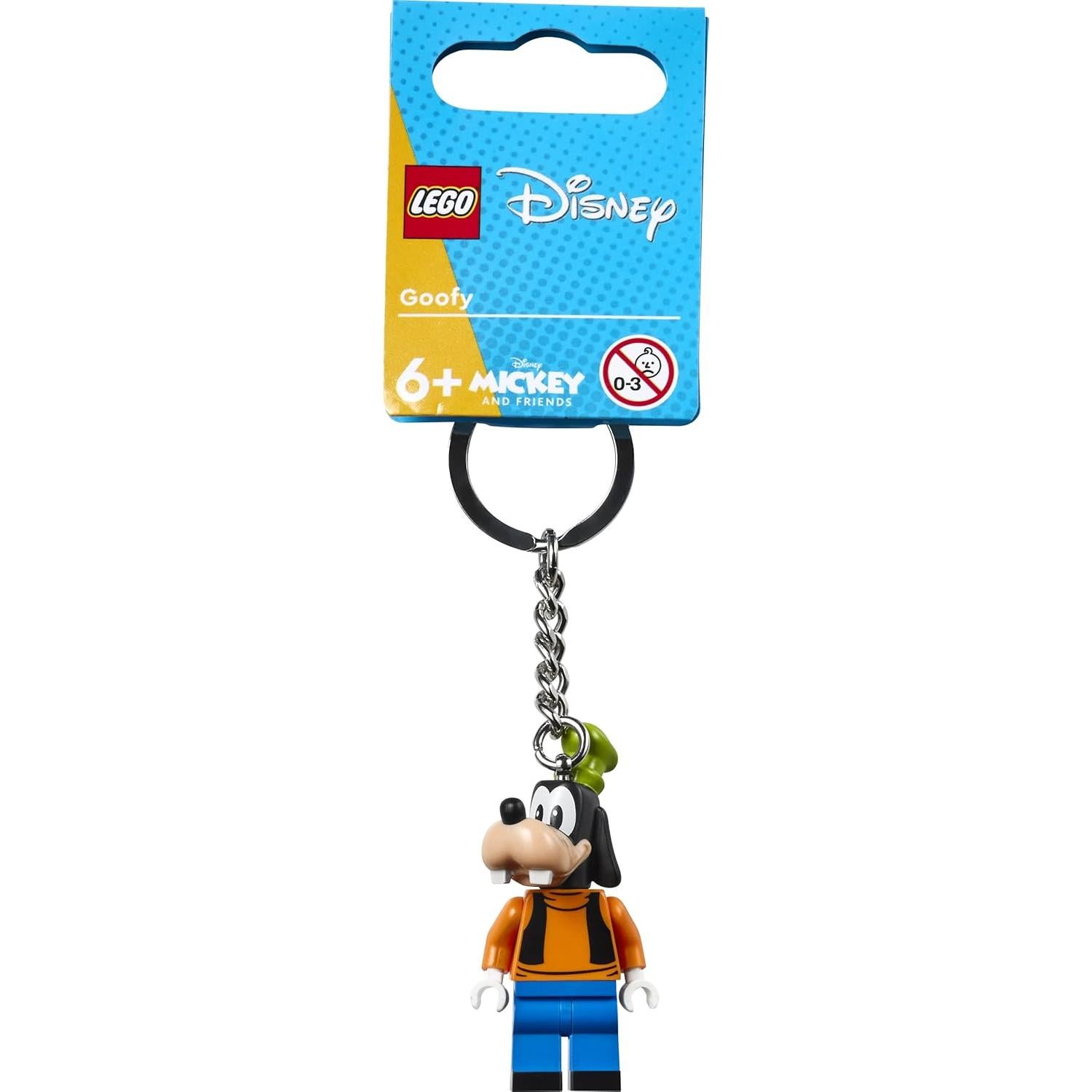 Llavero LEGO Goofy 854196 con anillo dividido