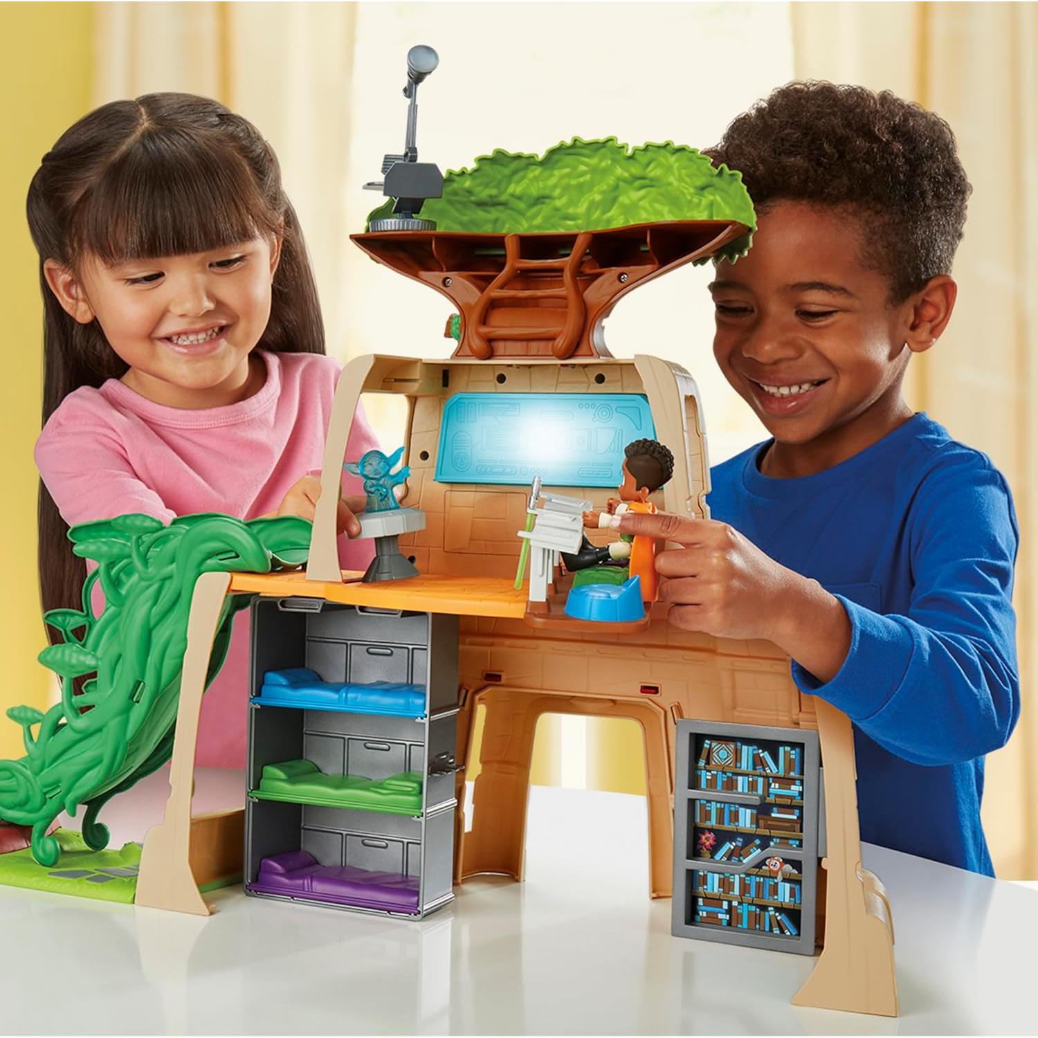 Juego Templo Jedi Tenoo Star Wars 50.8 cm con Luces y Sonidos