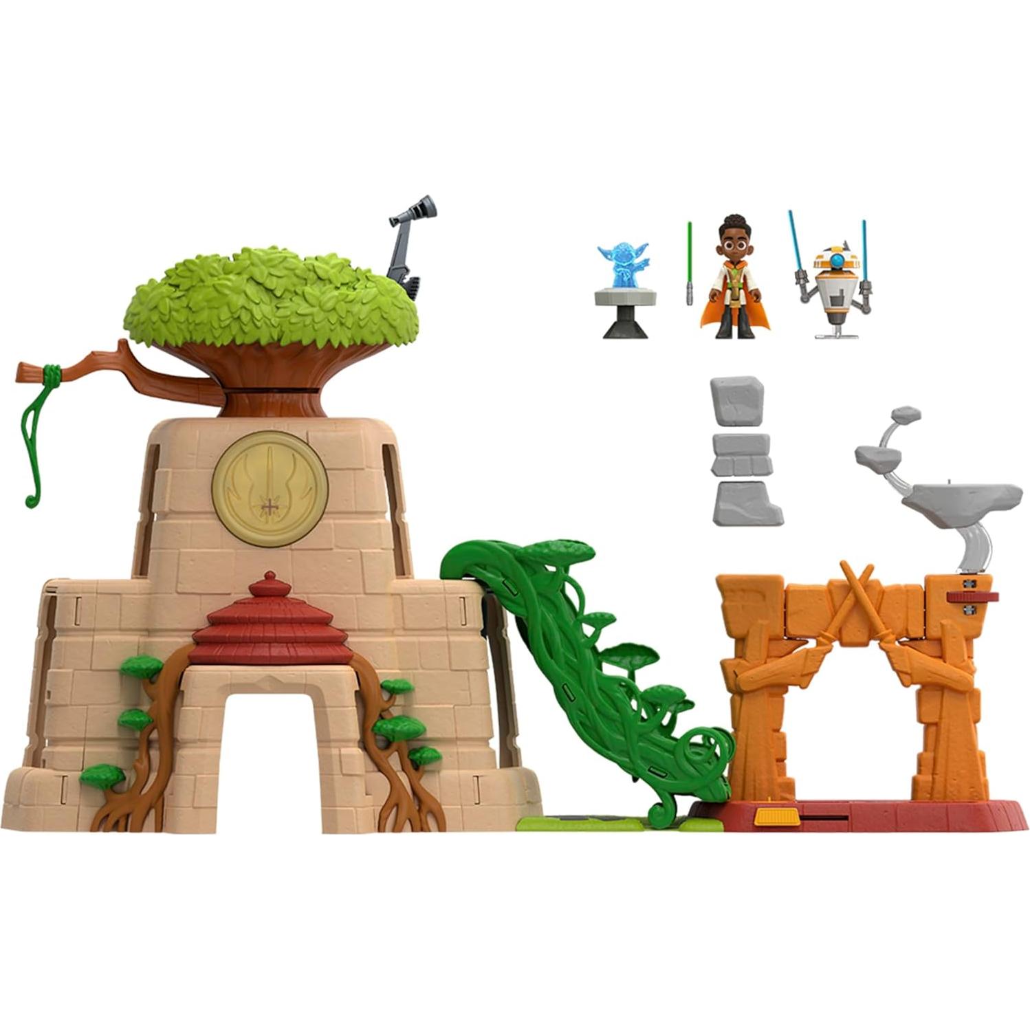 Juego Templo Jedi Tenoo Star Wars 50.8 cm con Luces y Sonidos