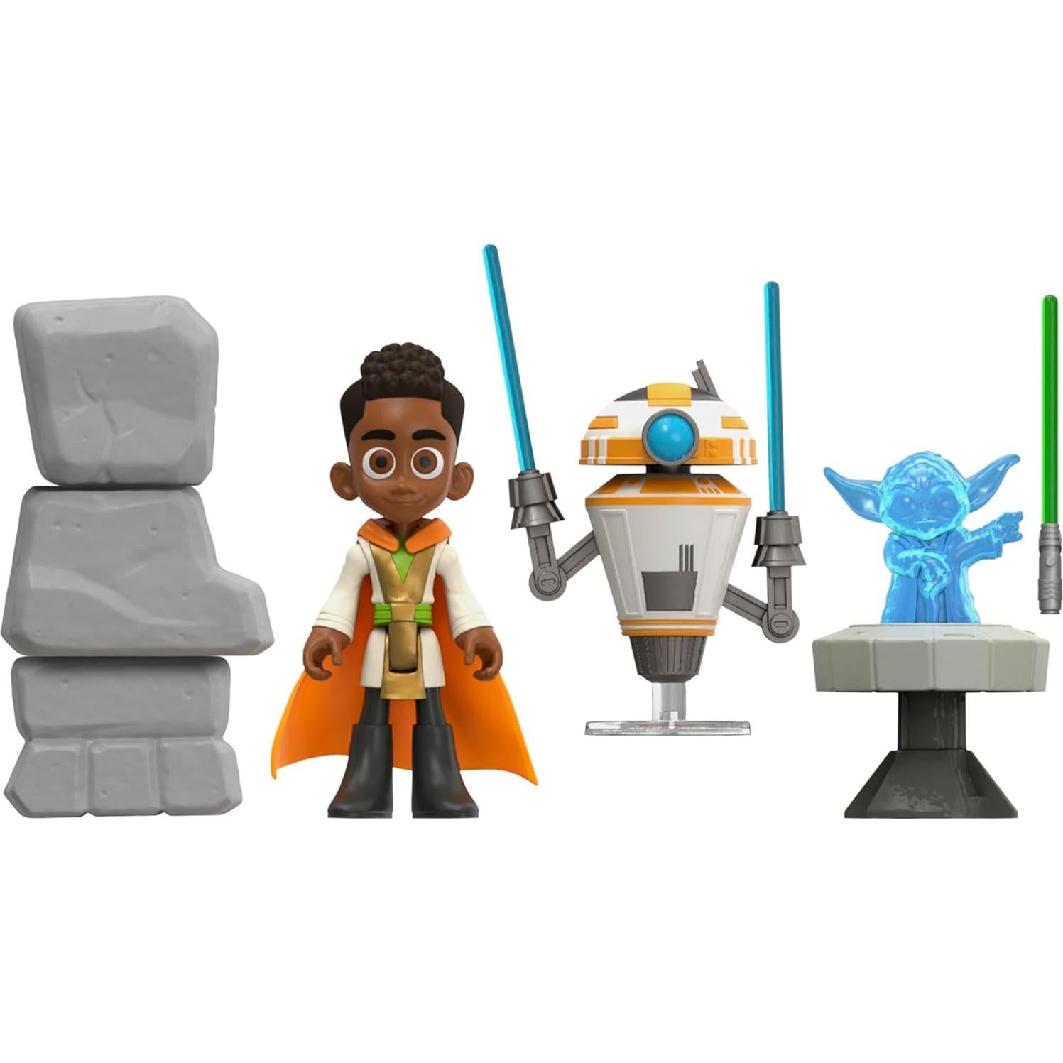 Juego Templo Jedi Tenoo Star Wars 50.8 cm con Luces y Sonidos