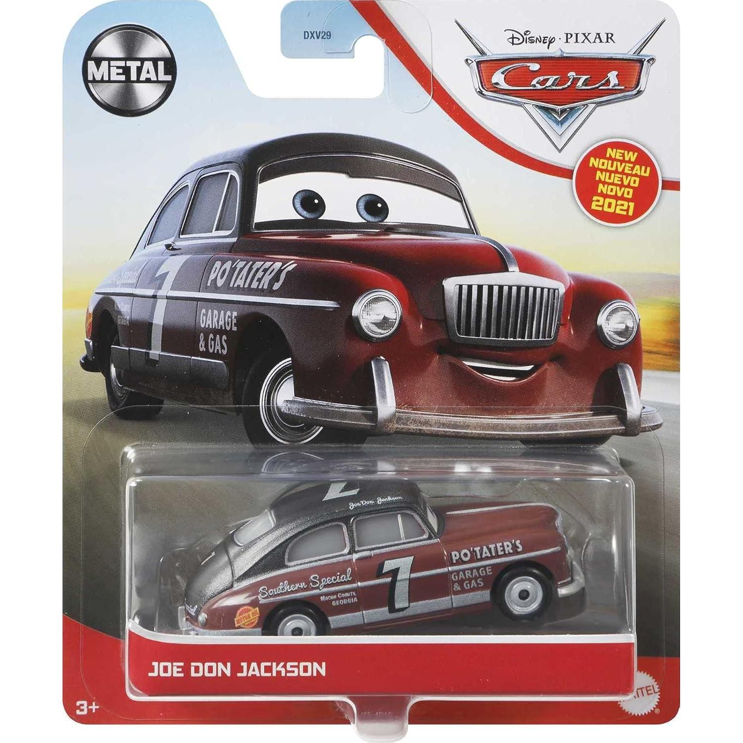 Vehículo Die-Cast Disney Cars Joe Don Jackson 1:55 Mattel