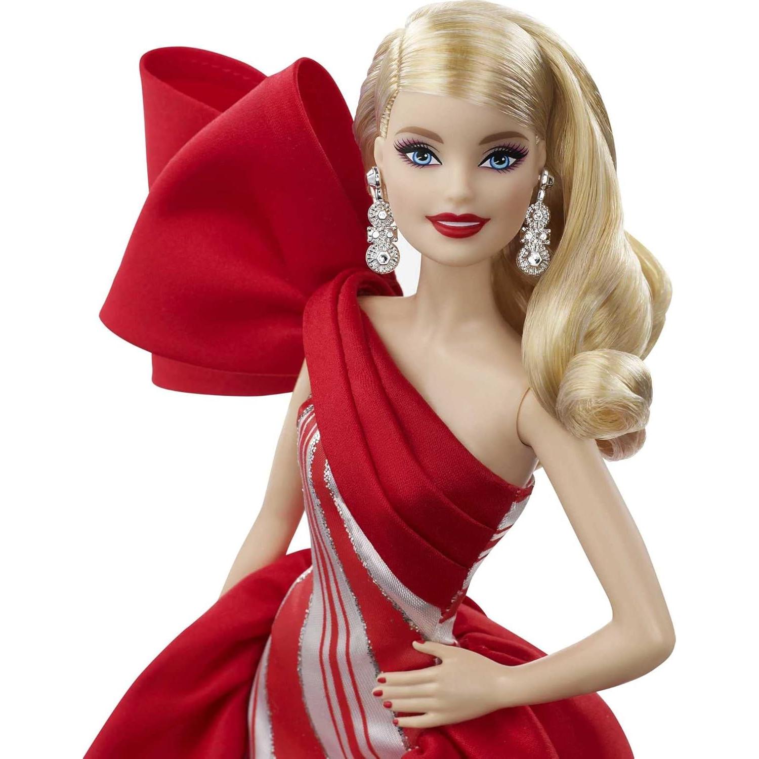 Barbie Muñeca de Vacaciones 2019 Mattel Rubia con Soporte
