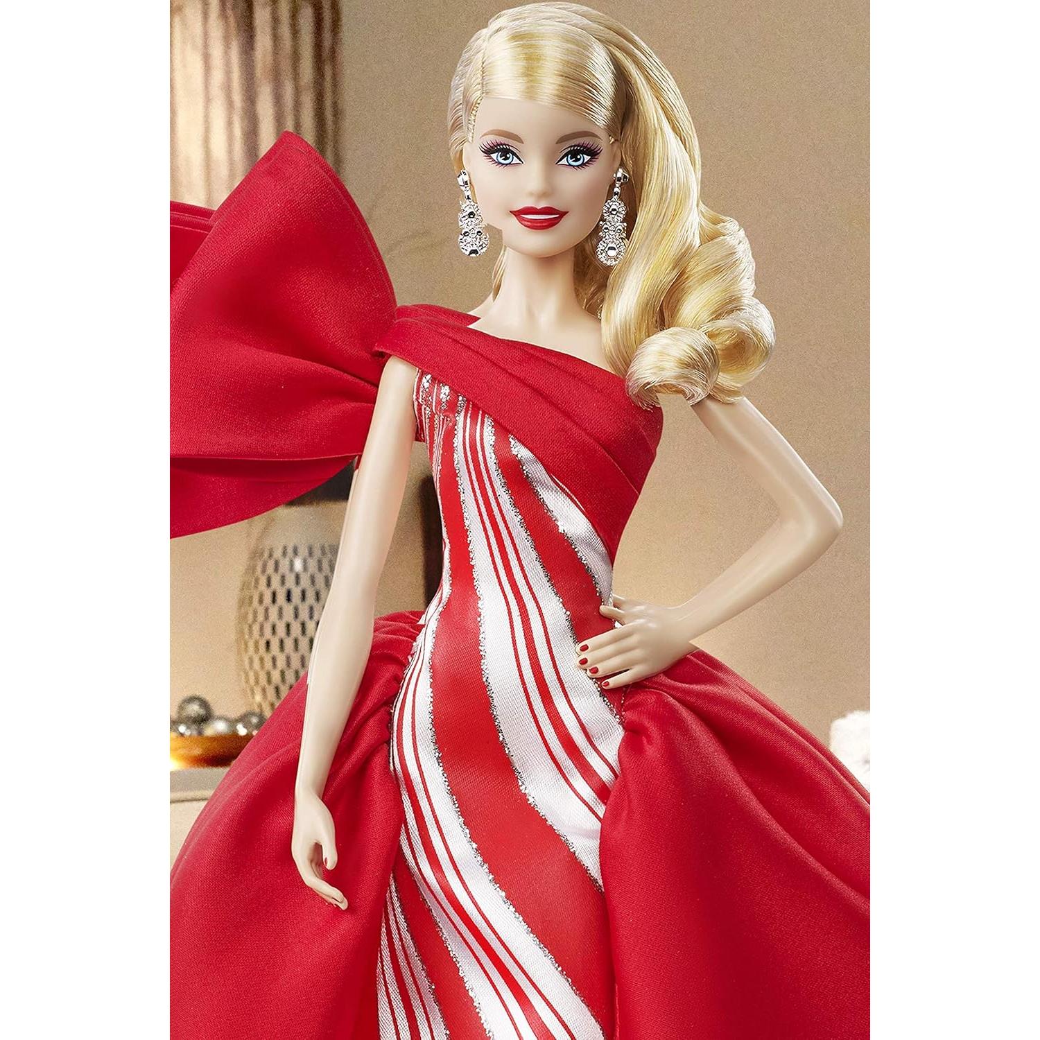 Barbie Muñeca de Vacaciones 2019 Mattel Rubia con Soporte
