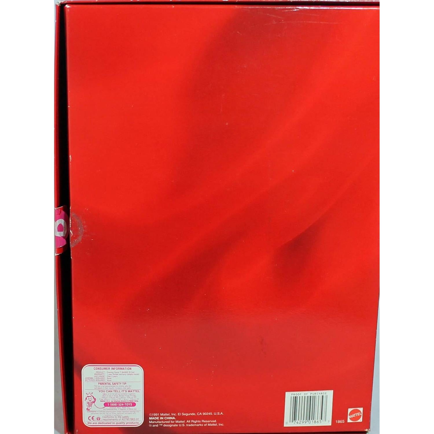 Muñeca Barbie Llama de Noche Rubia Mattel 1865 1991