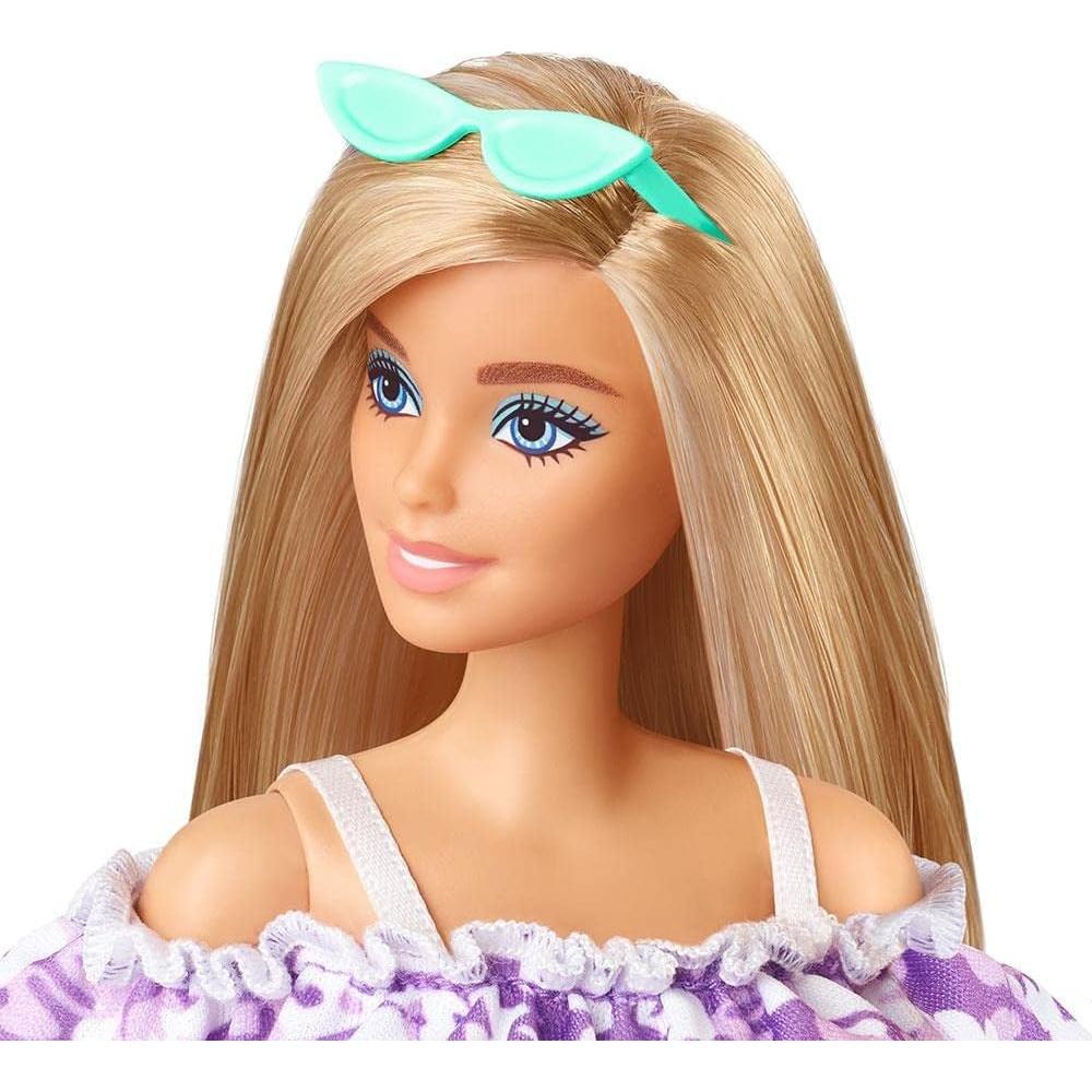 Loves The Ocean Beach-Themed Doll (11.5-inch Blonde), Made from Recycled Plastics, Wearing Fashion & Accessories, Gift for 3 to 7 Year Olds