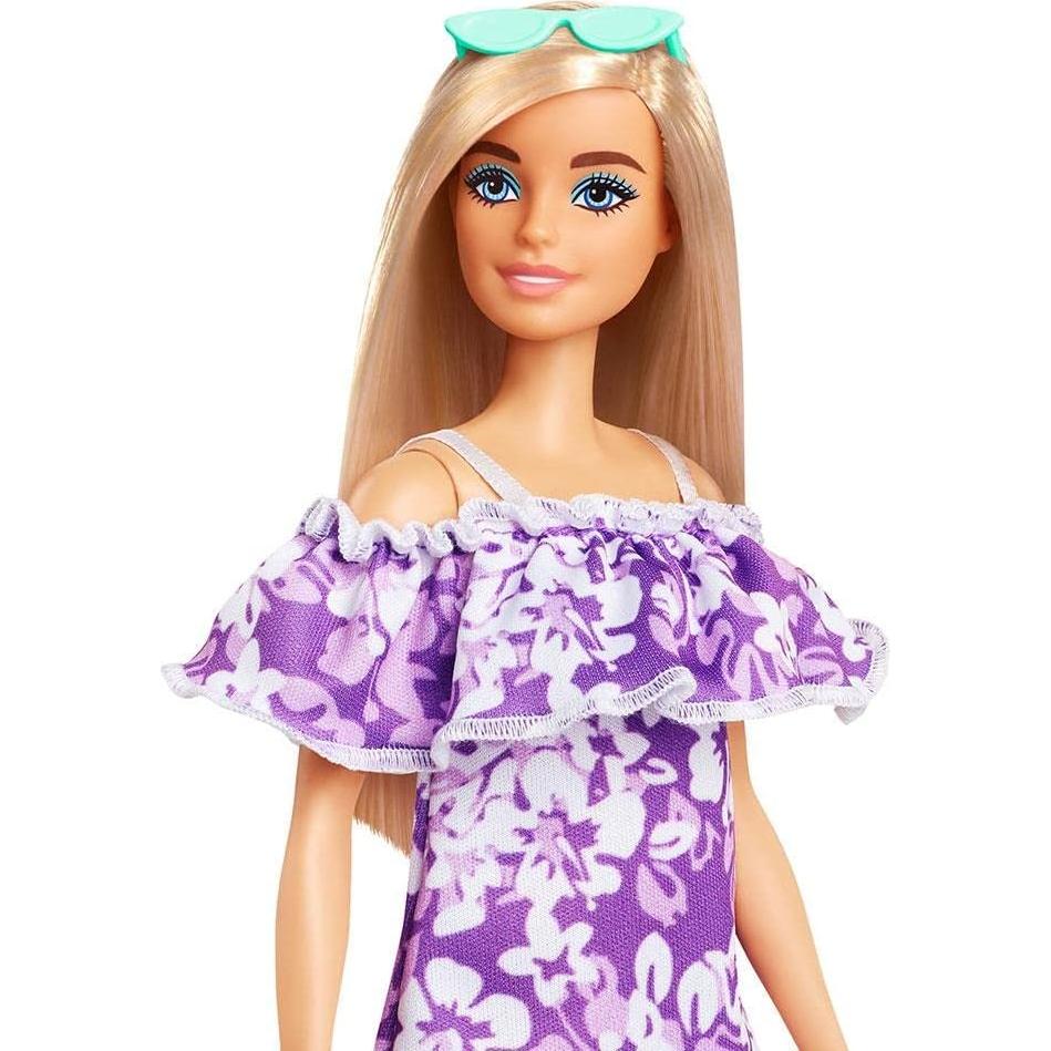 Loves The Ocean Beach-Themed Doll (11.5-inch Blonde), Made from Recycled Plastics, Wearing Fashion & Accessories, Gift for 3 to 7 Year Olds