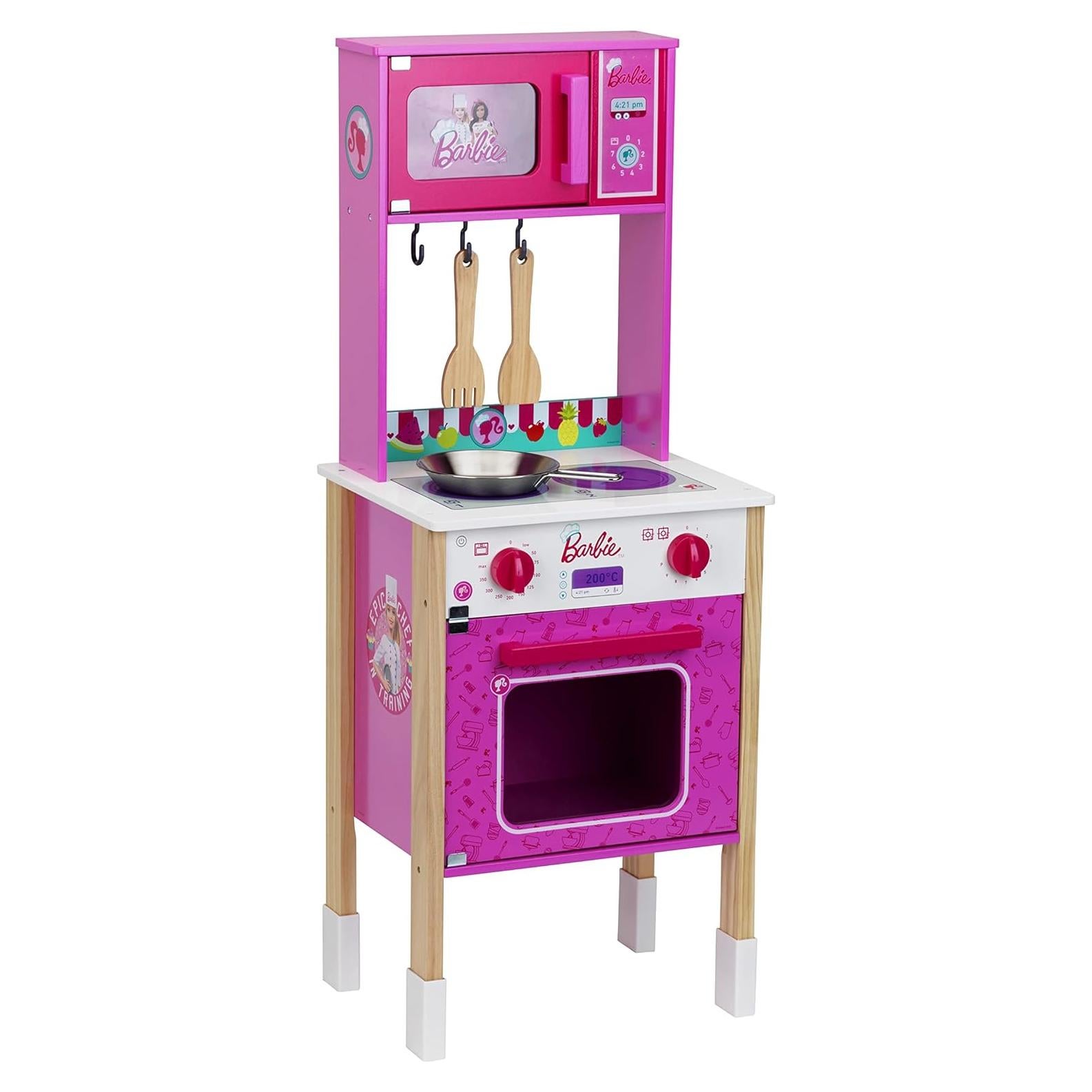 Cocina de Juguete Barbie Epic Chef Klein, Madera Multicolor