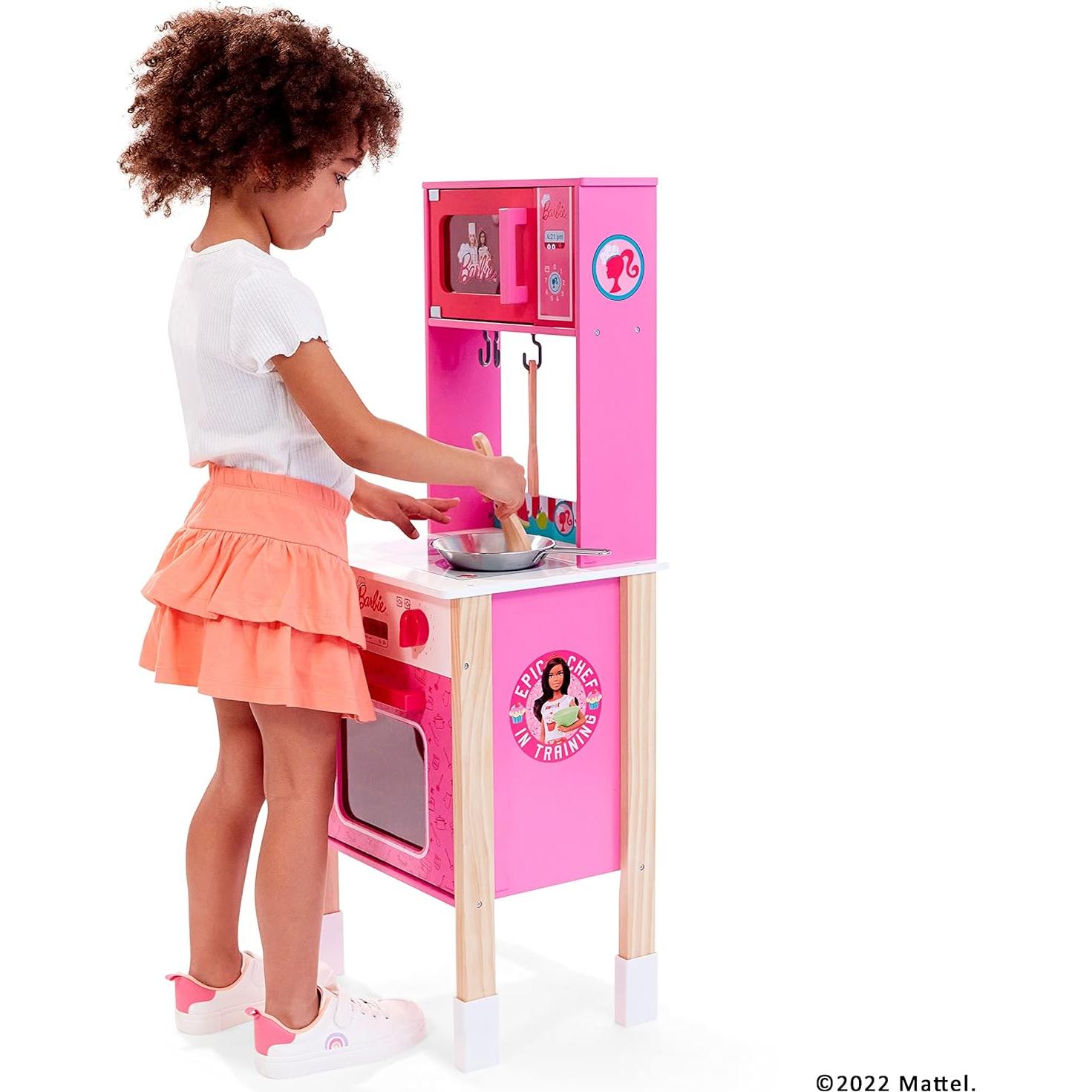 Cocina de Juguete Barbie Epic Chef Klein, Madera Multicolor