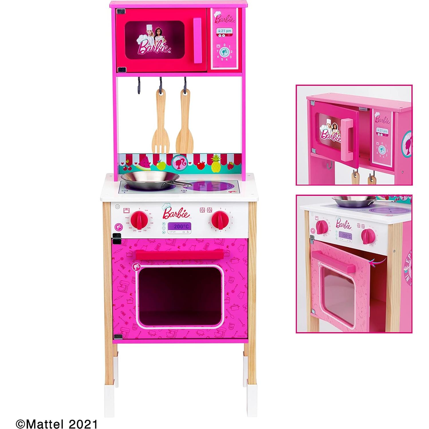 Cocina de Juguete Barbie Epic Chef Klein, Madera Multicolor