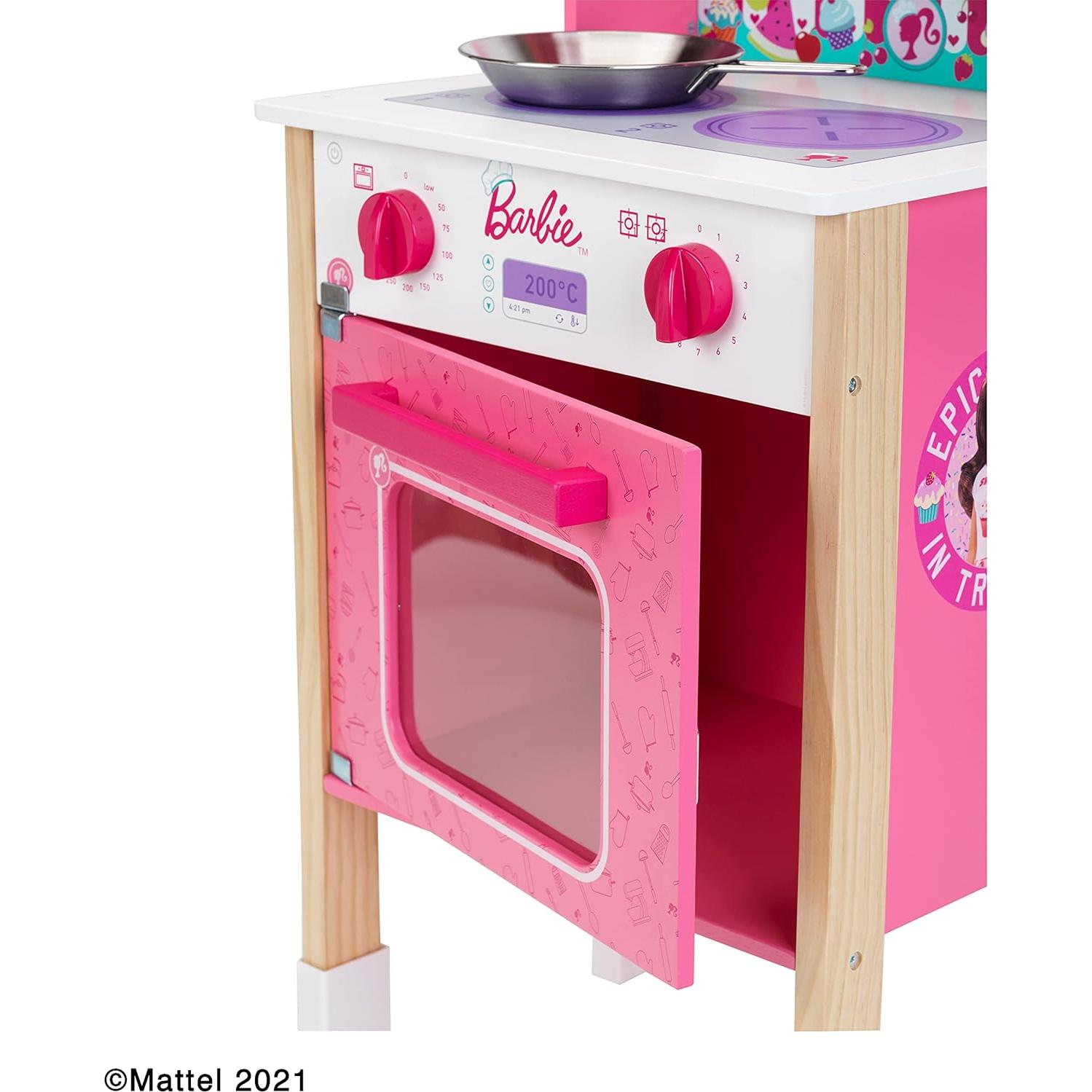 Cocina de Juguete Barbie Epic Chef Klein, Madera Multicolor