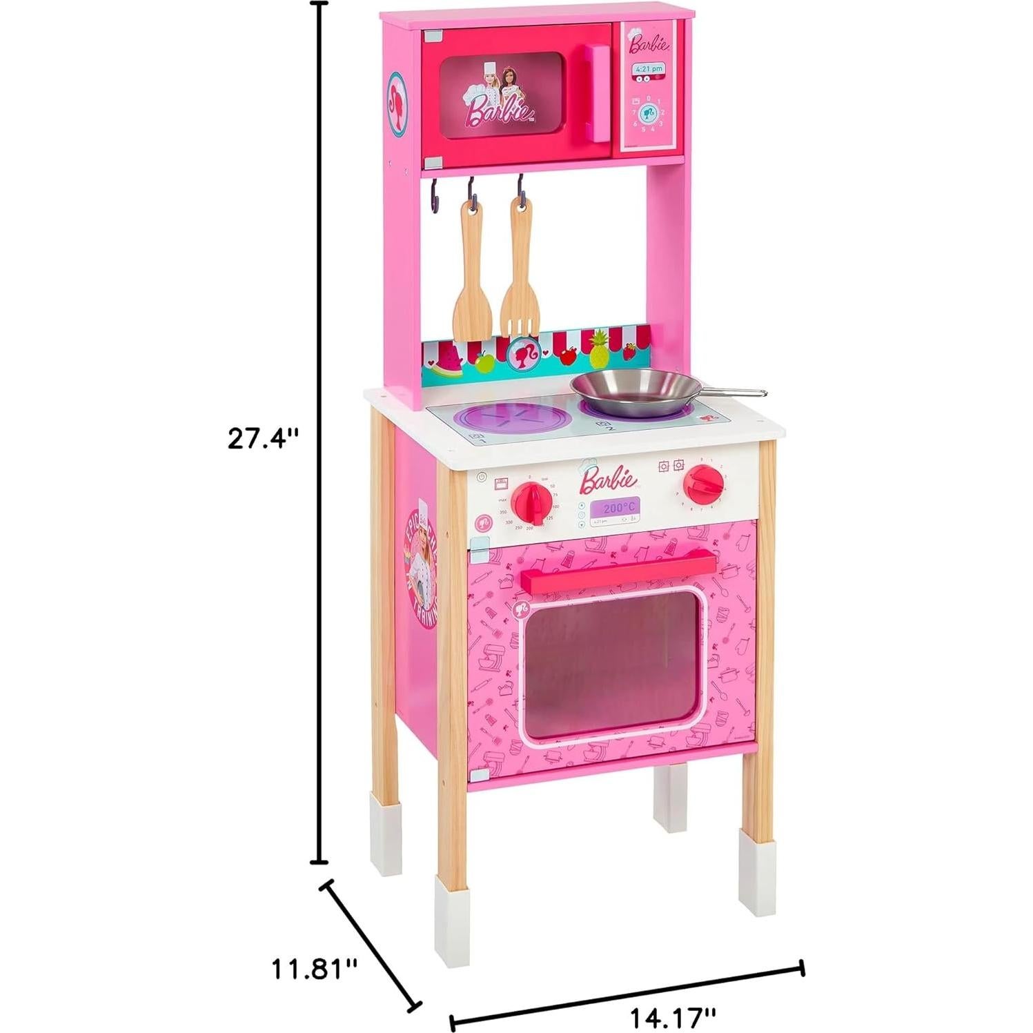 Cocina de Juguete Barbie Epic Chef Klein, Madera Multicolor