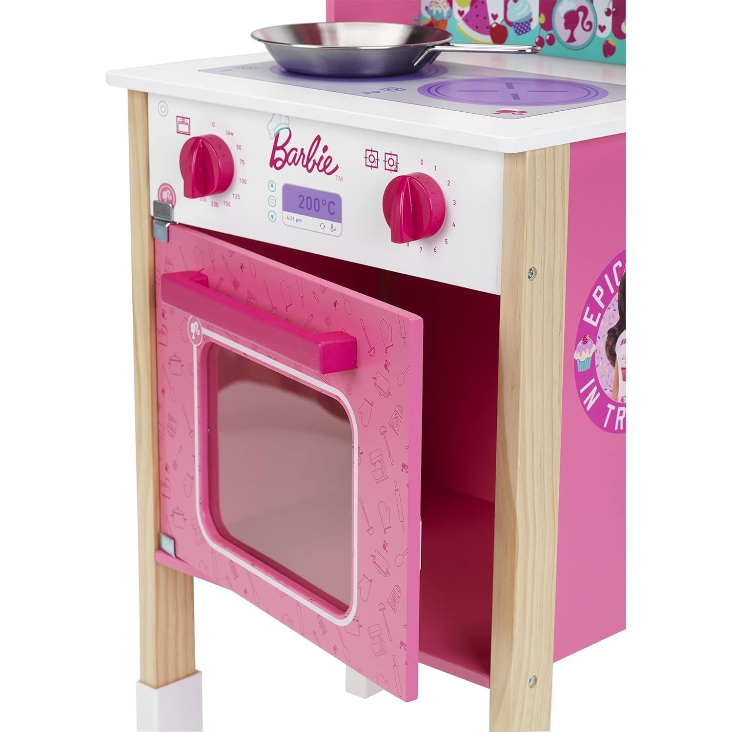 Cocina de Juguete Barbie Epic Chef Klein, Madera Multicolor