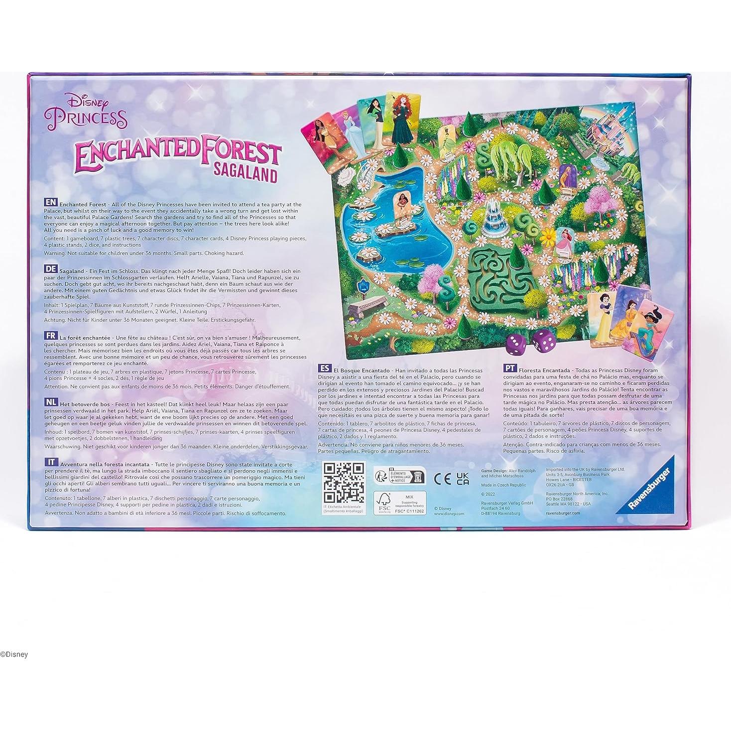 Juego de Memoria Princesas Disney Ravensburger 6+ Años