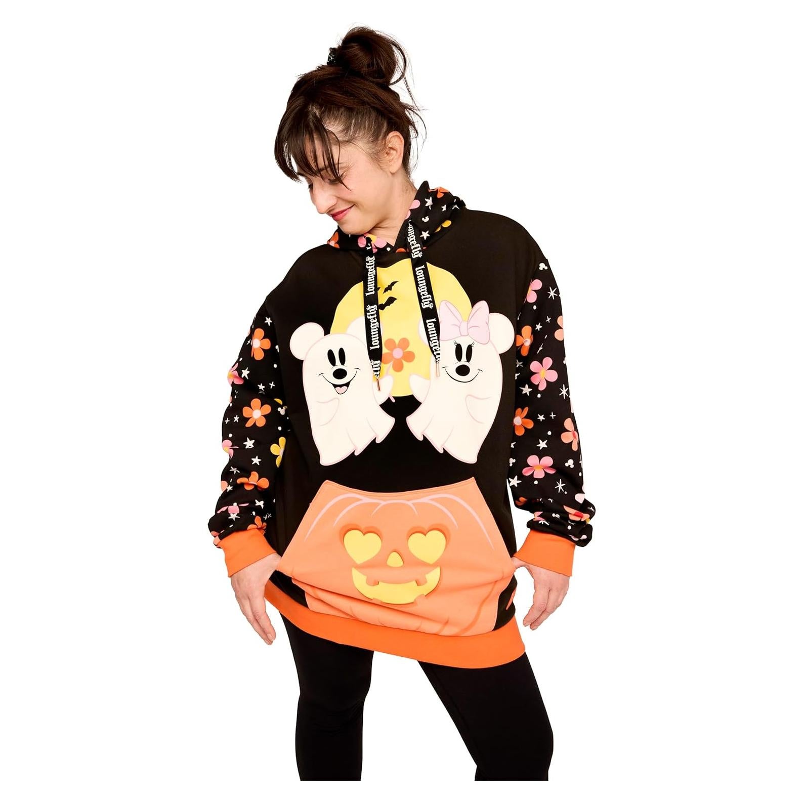 LF DISNEY MICKEY AND FRIENDS HALLOWEEN HOODED SWEATSHIRT