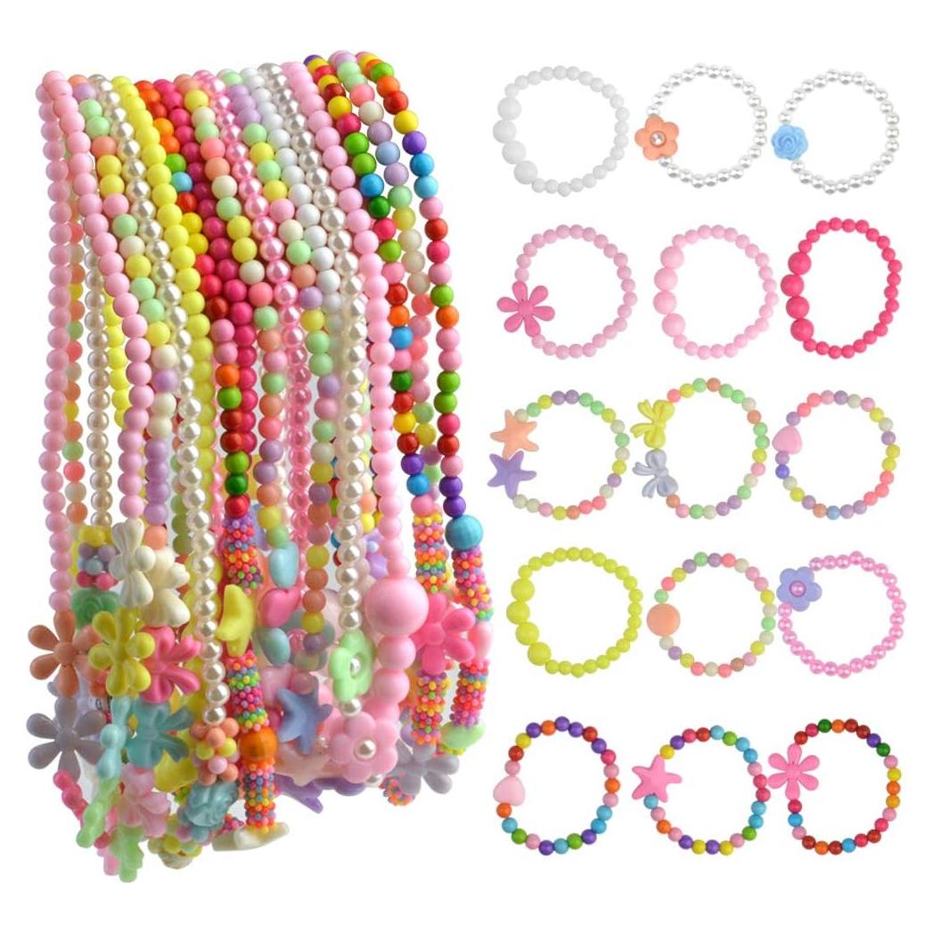 Conjunto Joyería de Princesa 30 Pcs obmwang para Fiestas