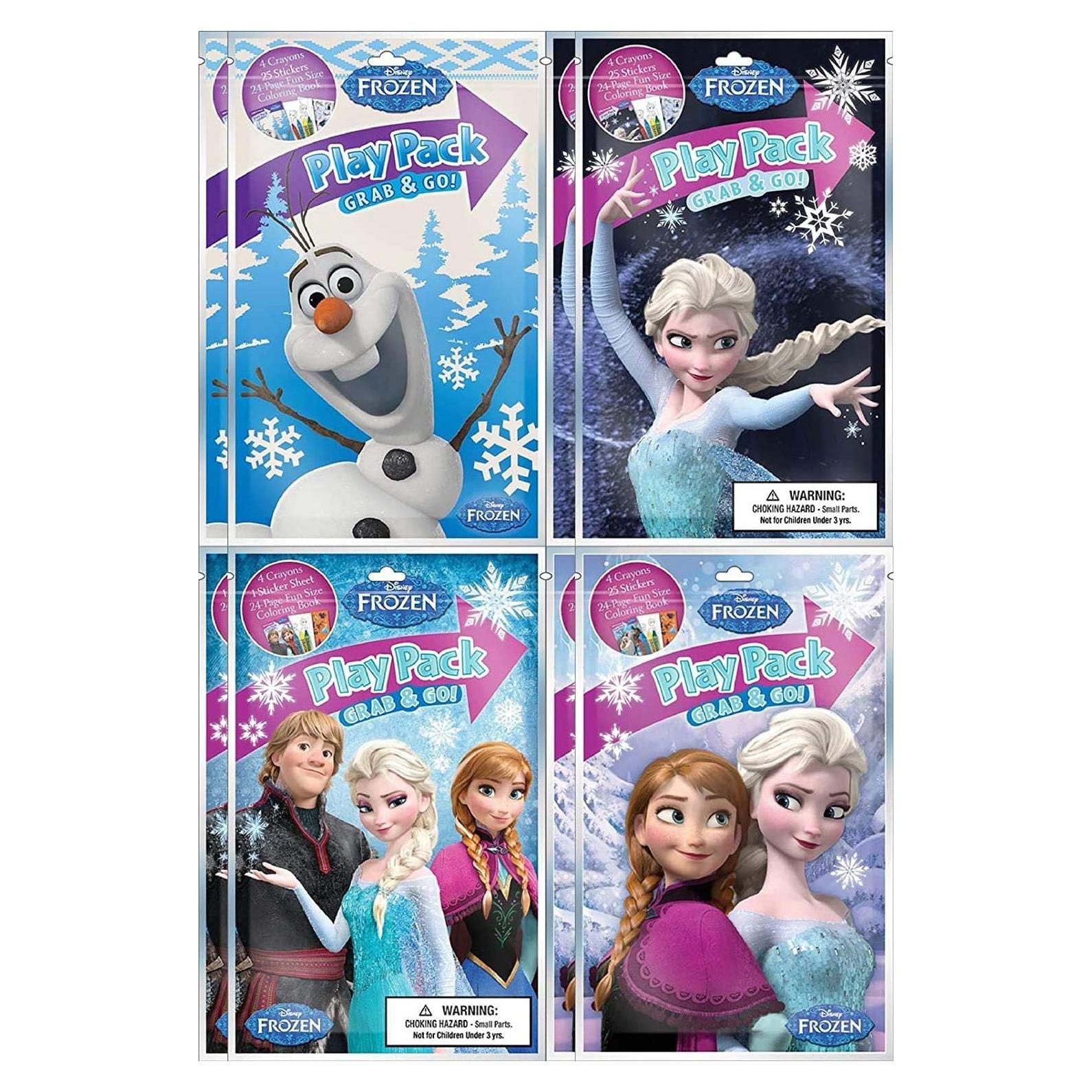 Paquete de Juego Disney Frozen para Colorear y Actividades