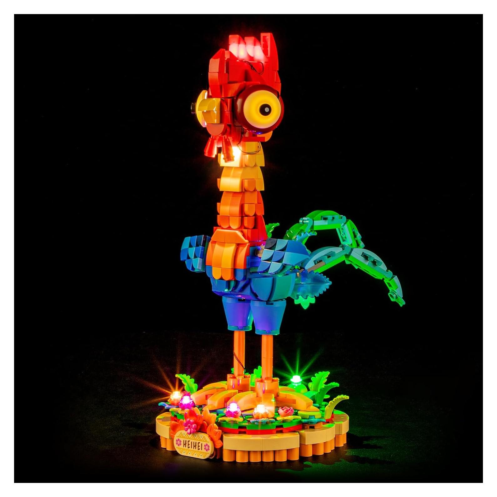 Kit de Luz LED YEABRICKS para Bloques Disney Heihei 43272