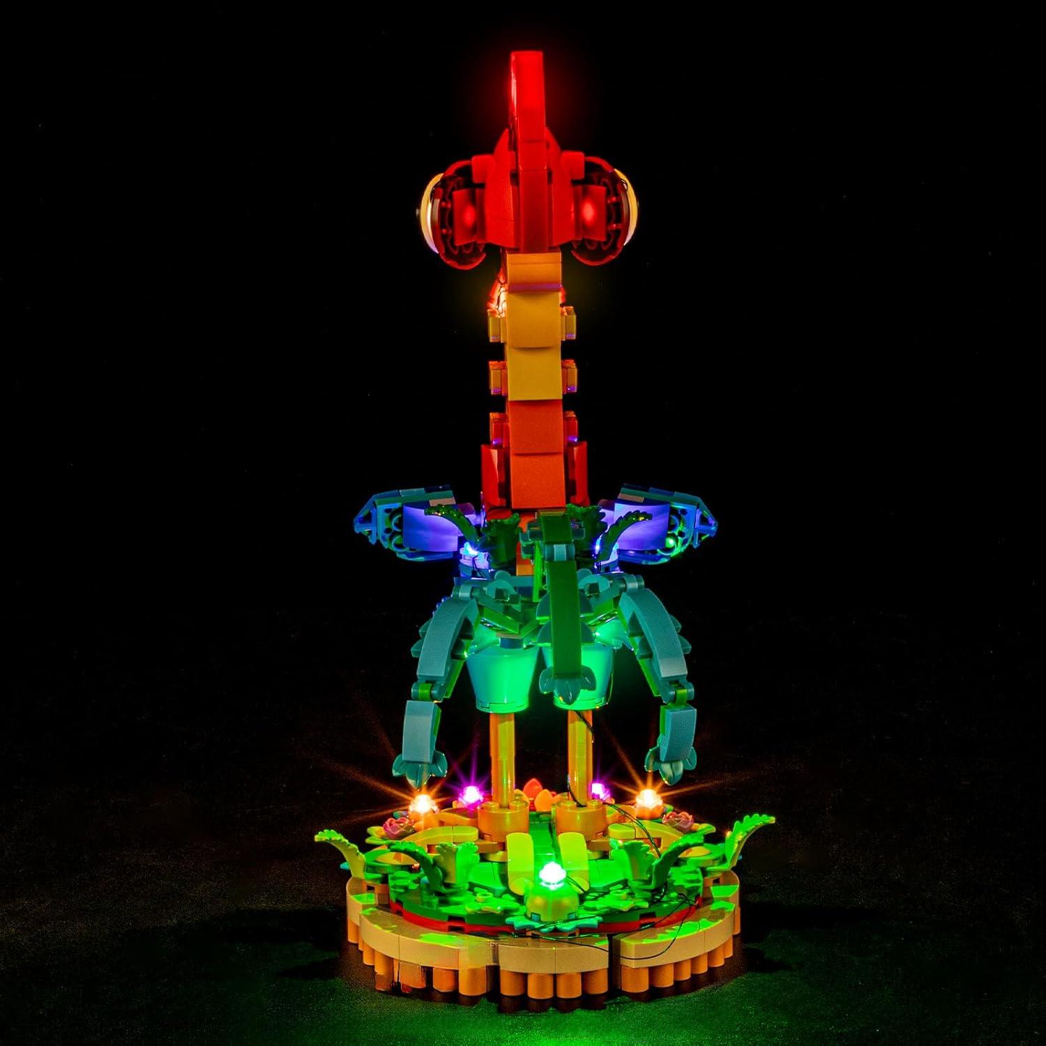 Kit de Luz LED YEABRICKS para Bloques Disney Heihei 43272