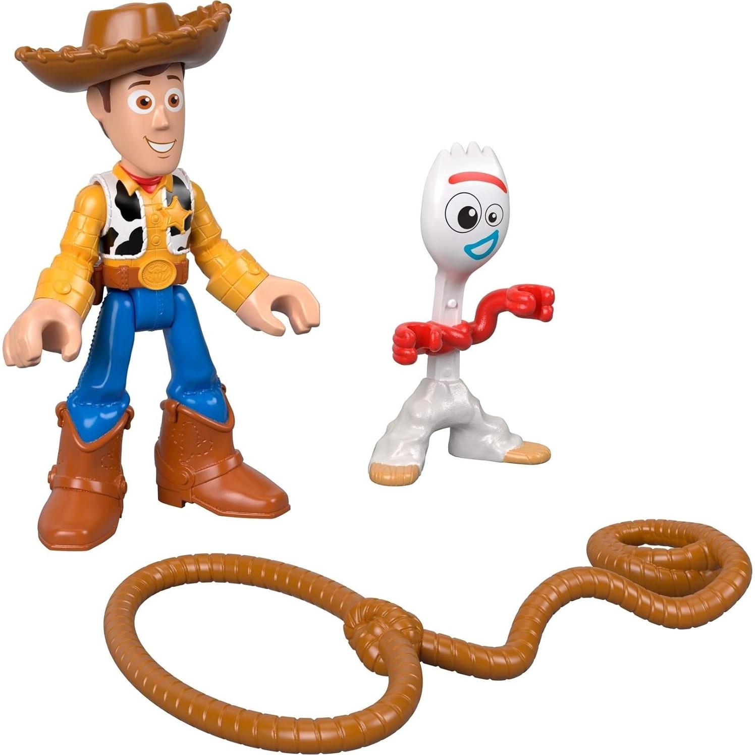 Figuras Imaginext Fisher-Price Woody y Forky 2-Pack