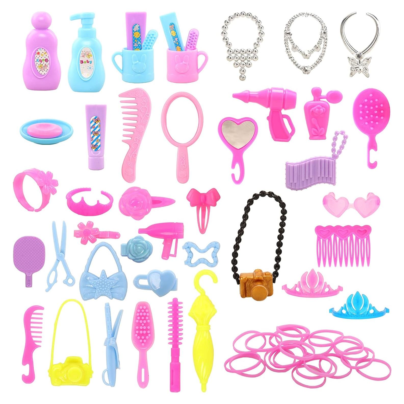 BARWA 43 PCS Accesorios para Muñecas 29.2 cm Viaje