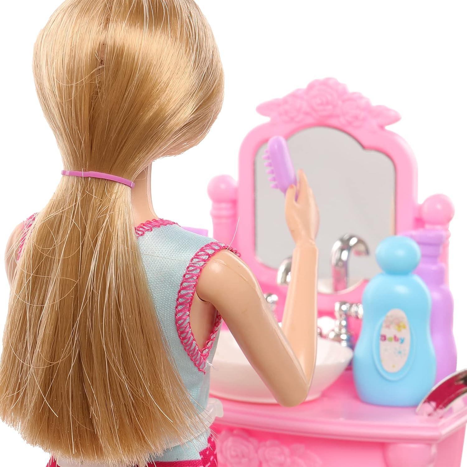 BARWA 43 PCS Accesorios para Muñecas 29.2 cm Viaje