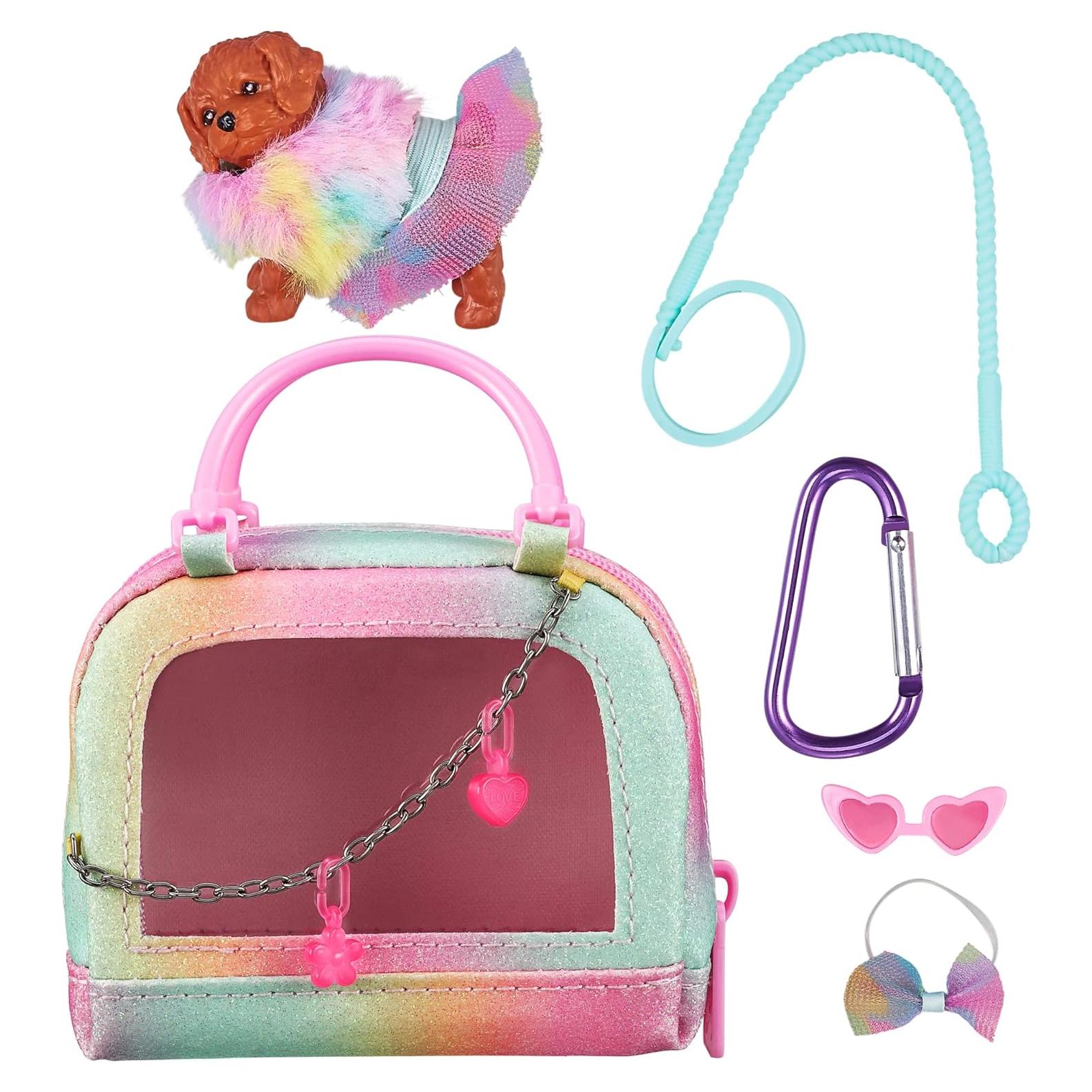 Transportador Perrito Real Littles con 1 Perrito y Accesorios