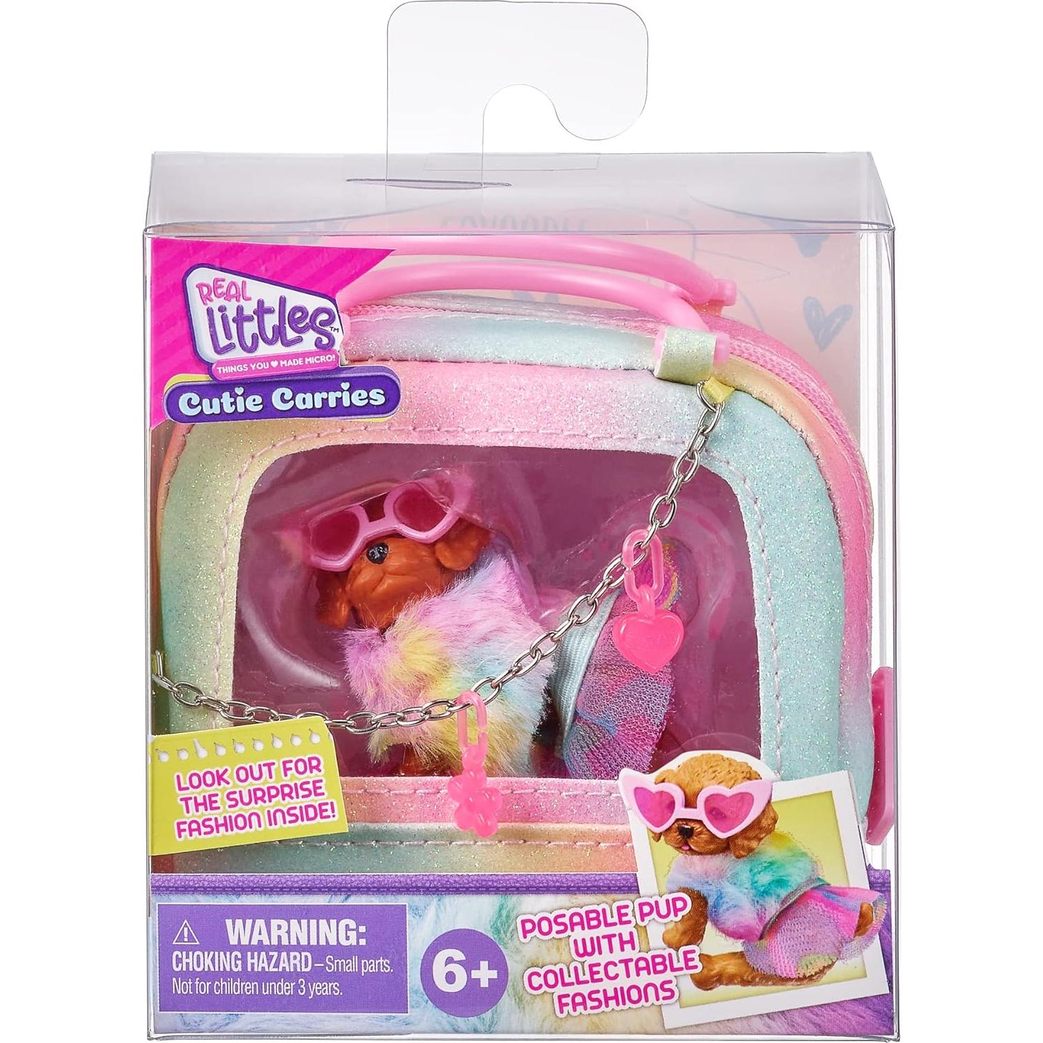 Transportador Perrito Real Littles con 1 Perrito y Accesorios