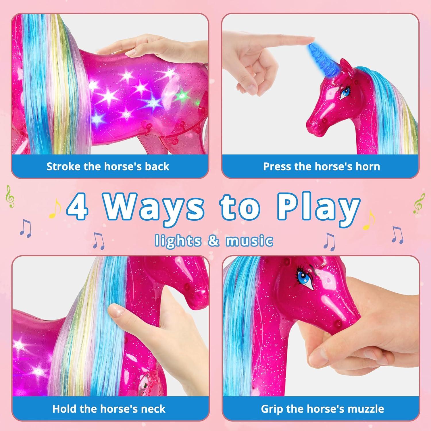 Conjunto de Muñecas Unicornio y Princesa BETTINA Grande