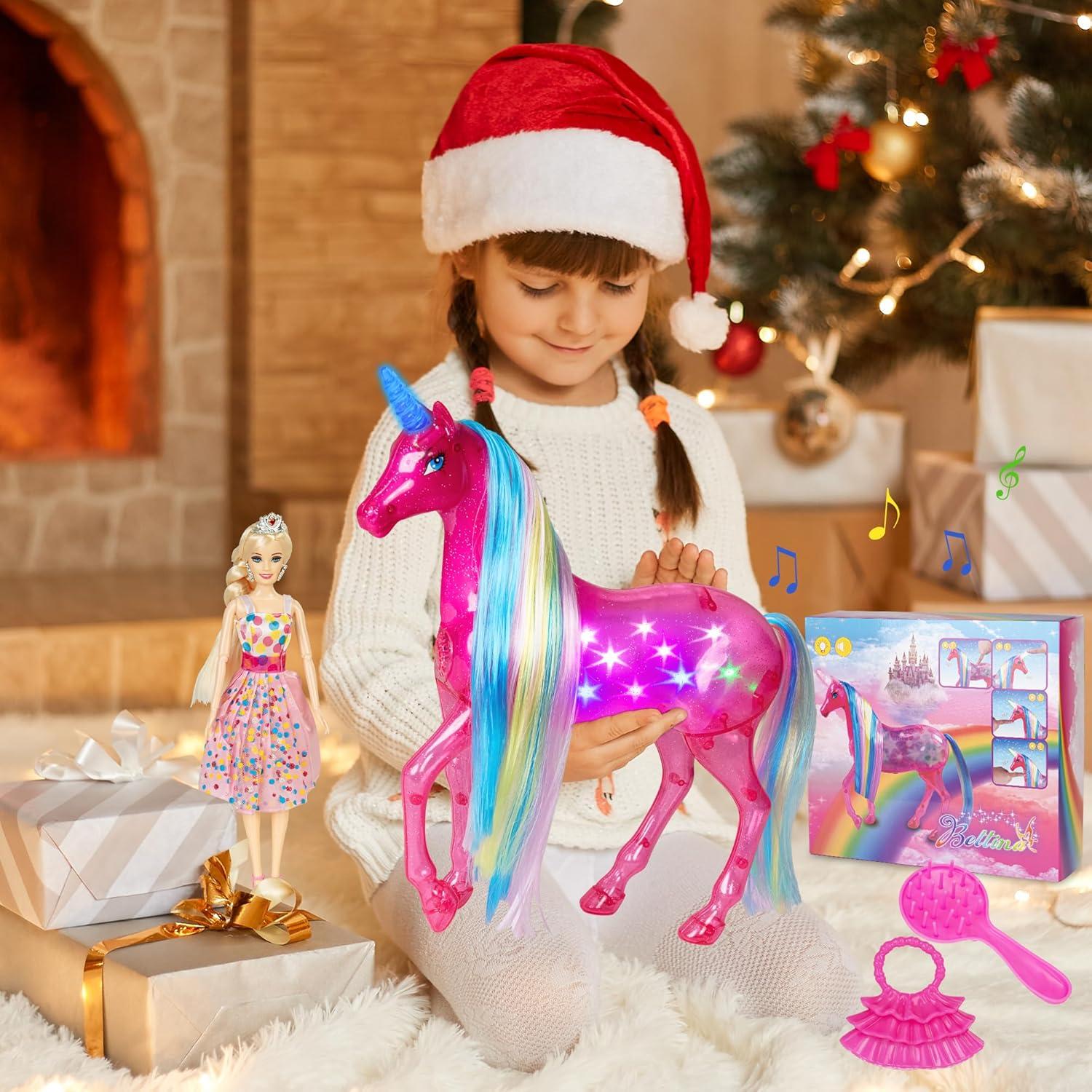 Conjunto de Muñecas Unicornio y Princesa BETTINA Grande