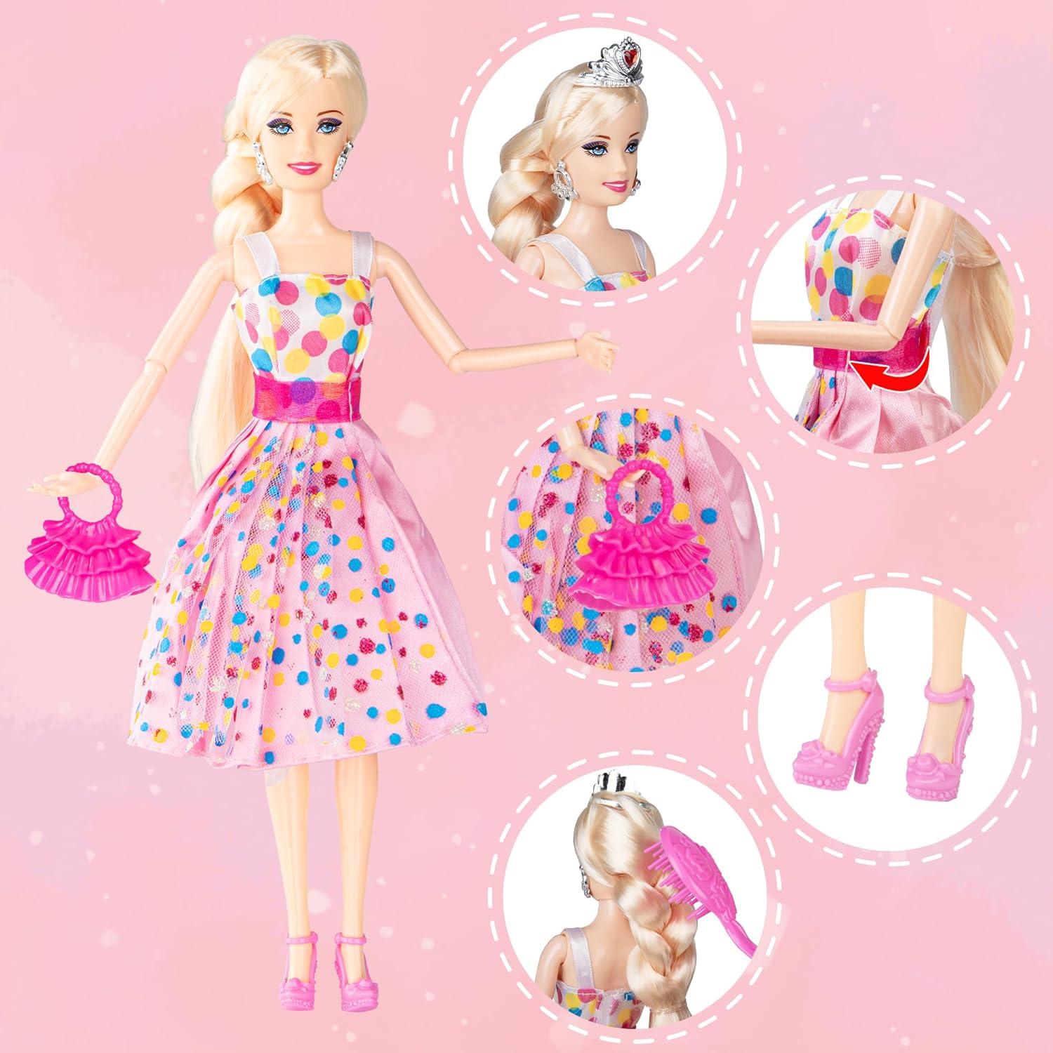Conjunto de Muñecas Unicornio y Princesa BETTINA Grande
