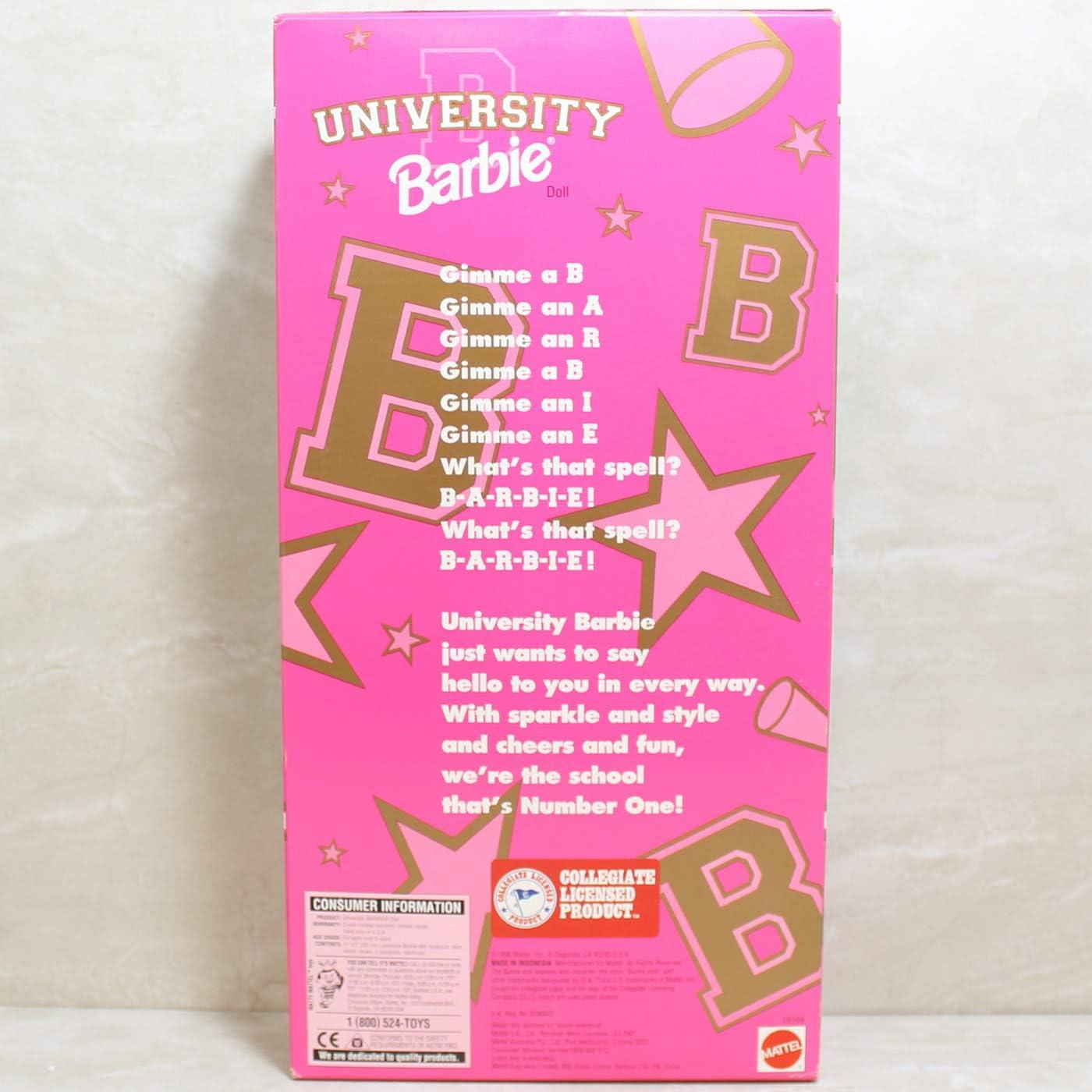 Muñeca Barbie Animadora Universidad de Colorado 1996 Edición Especial