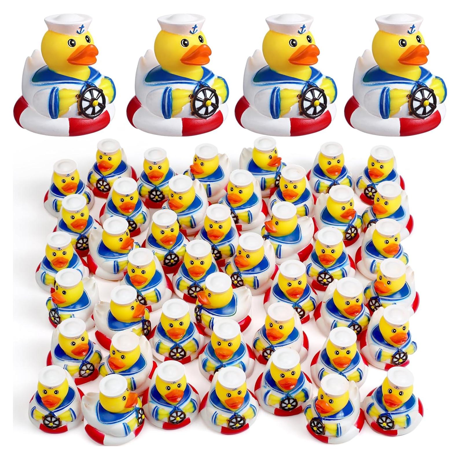Patos de Goma Jerify 48 Piezas Barco Crucero Juguetes
