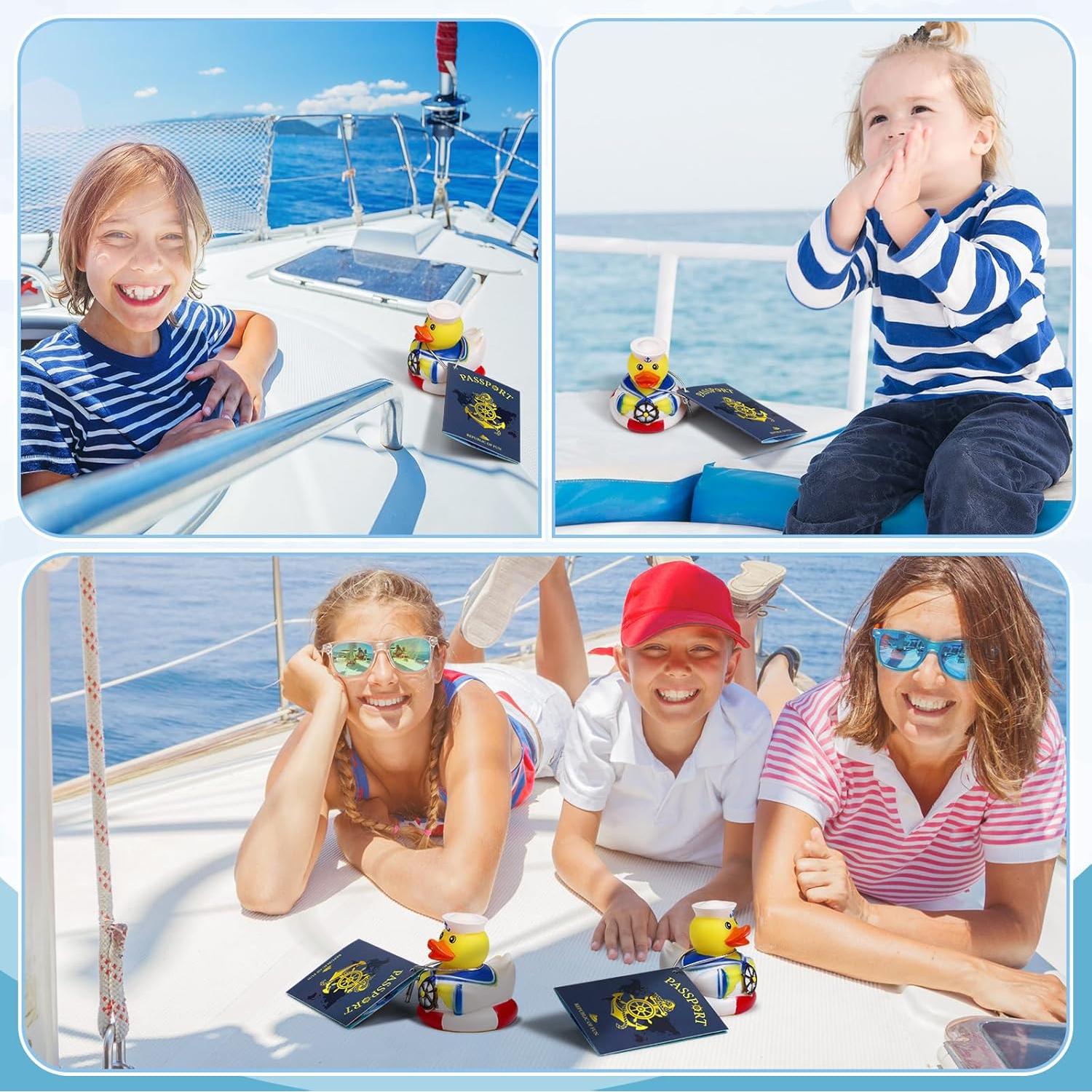 Patos de Goma Jerify 48 Piezas Barco Crucero Juguetes