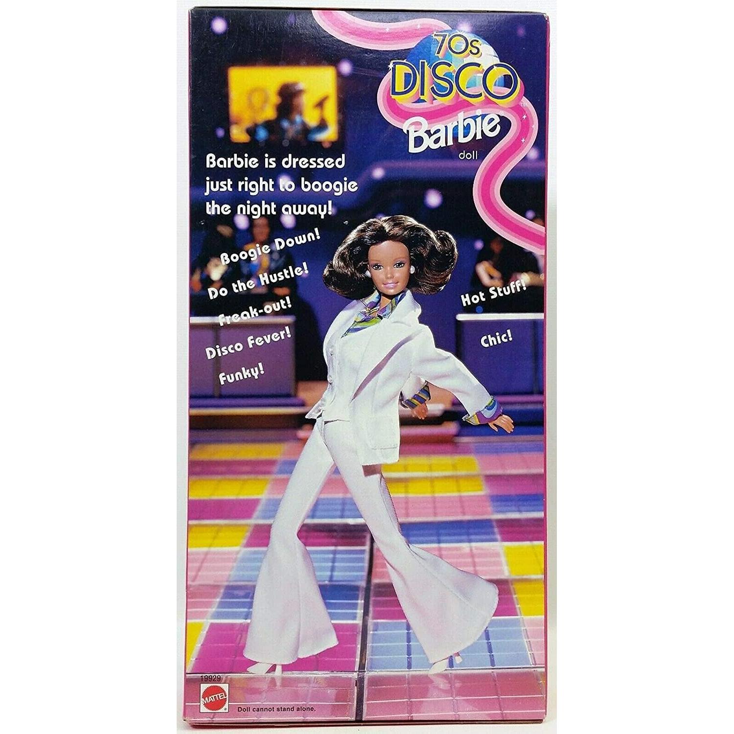 Barbie Disco 70 Edición Especial Morena 1998 Mattel
