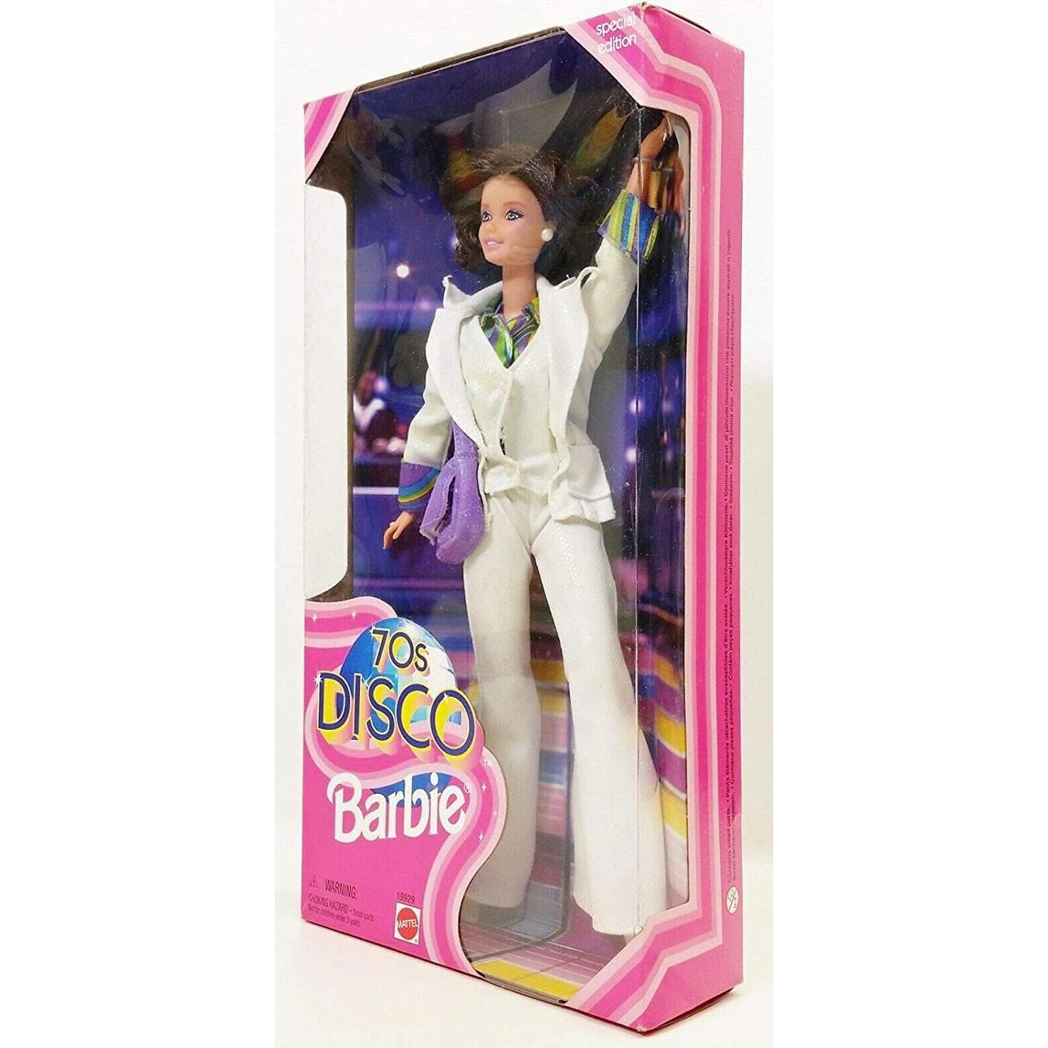 Barbie Disco 70 Edición Especial Morena 1998 Mattel