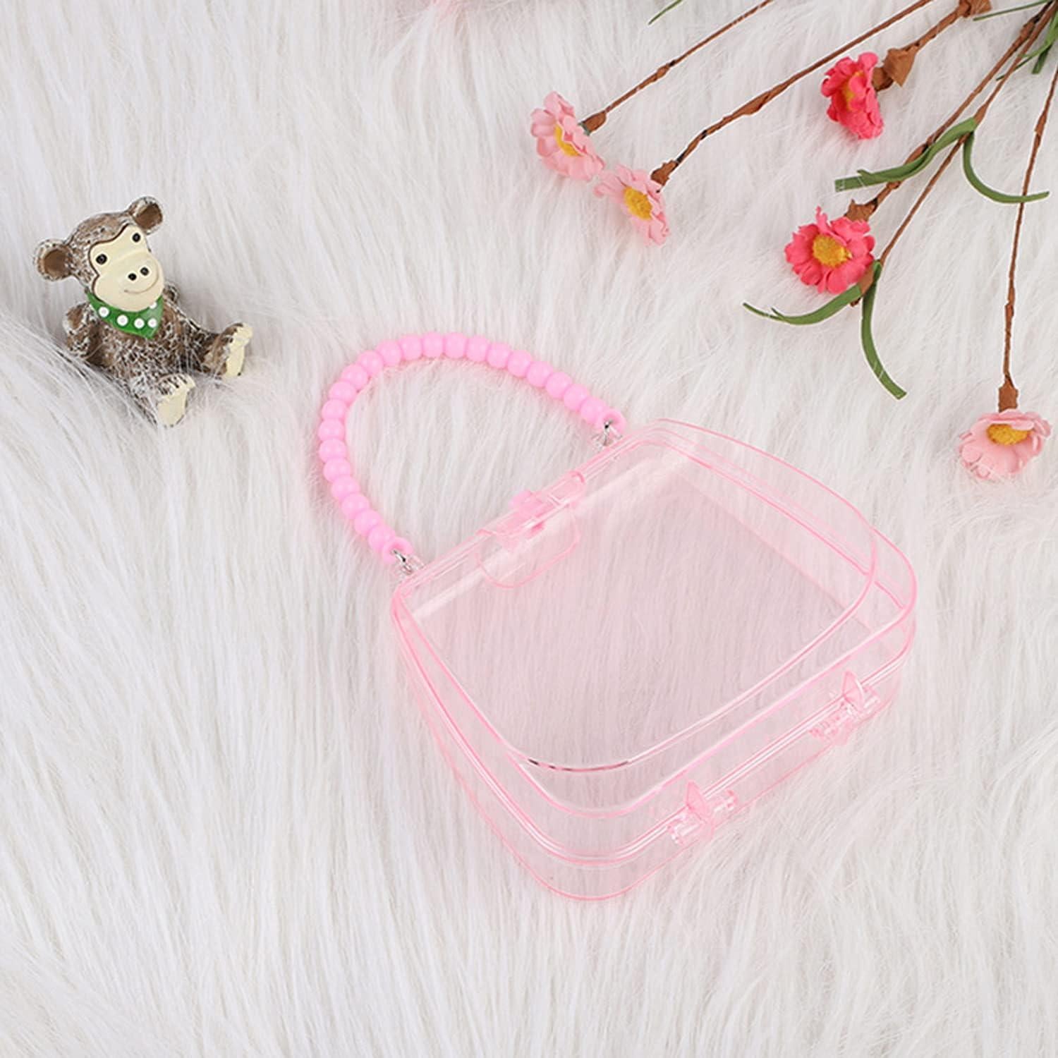 50 Perchas Rosa para Ropa de Muñeca Barbie - HighFun