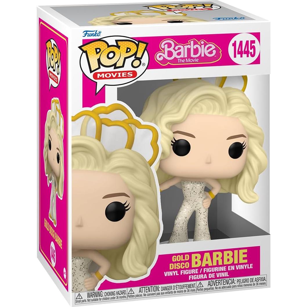 Funko POP! Barbie - Gold Disco - Figura de Vinilo 12.35 cm