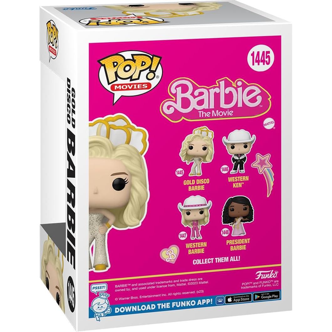 Funko POP! Barbie - Gold Disco - Figura de Vinilo 12.35 cm