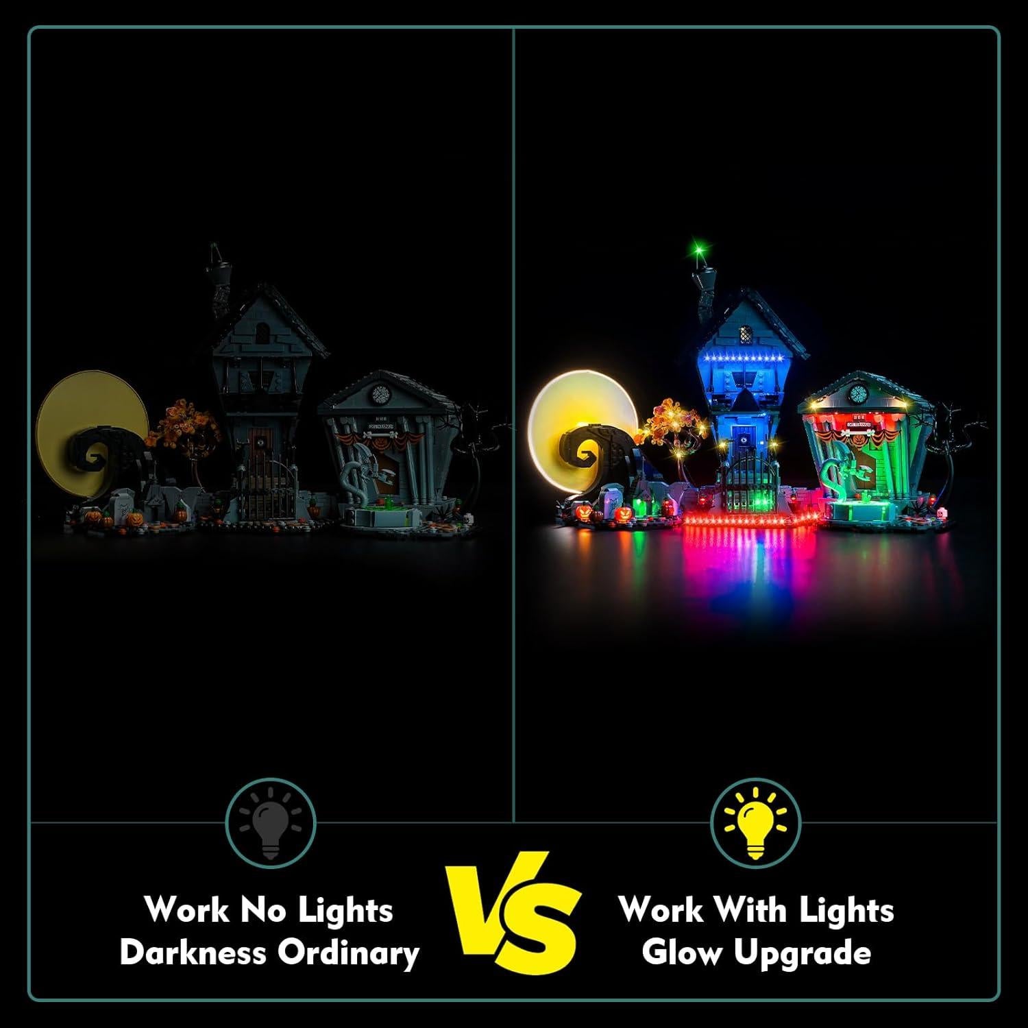 Kit de Luz LocoLee para LEGO El Extraño Mundo de Jack