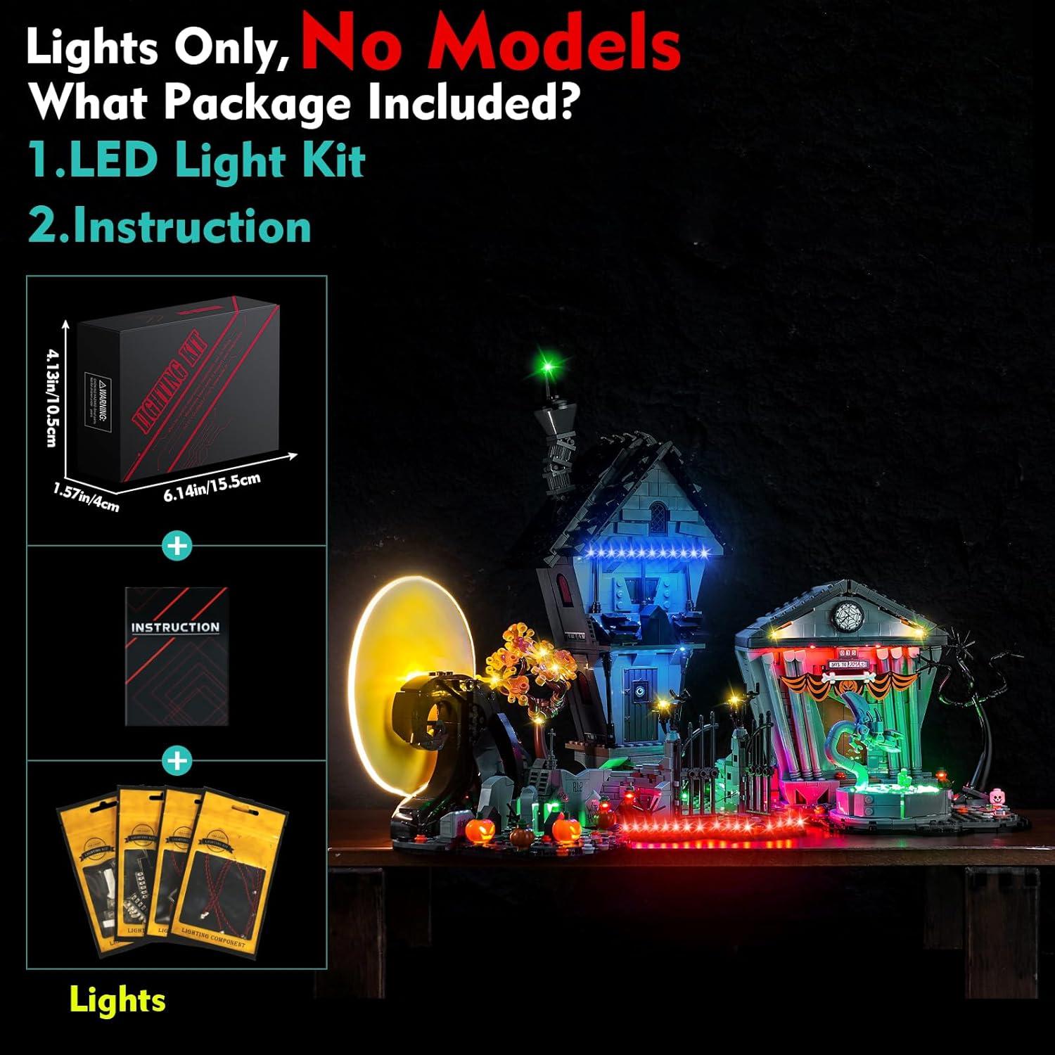 Kit de Luz LocoLee para LEGO El Extraño Mundo de Jack