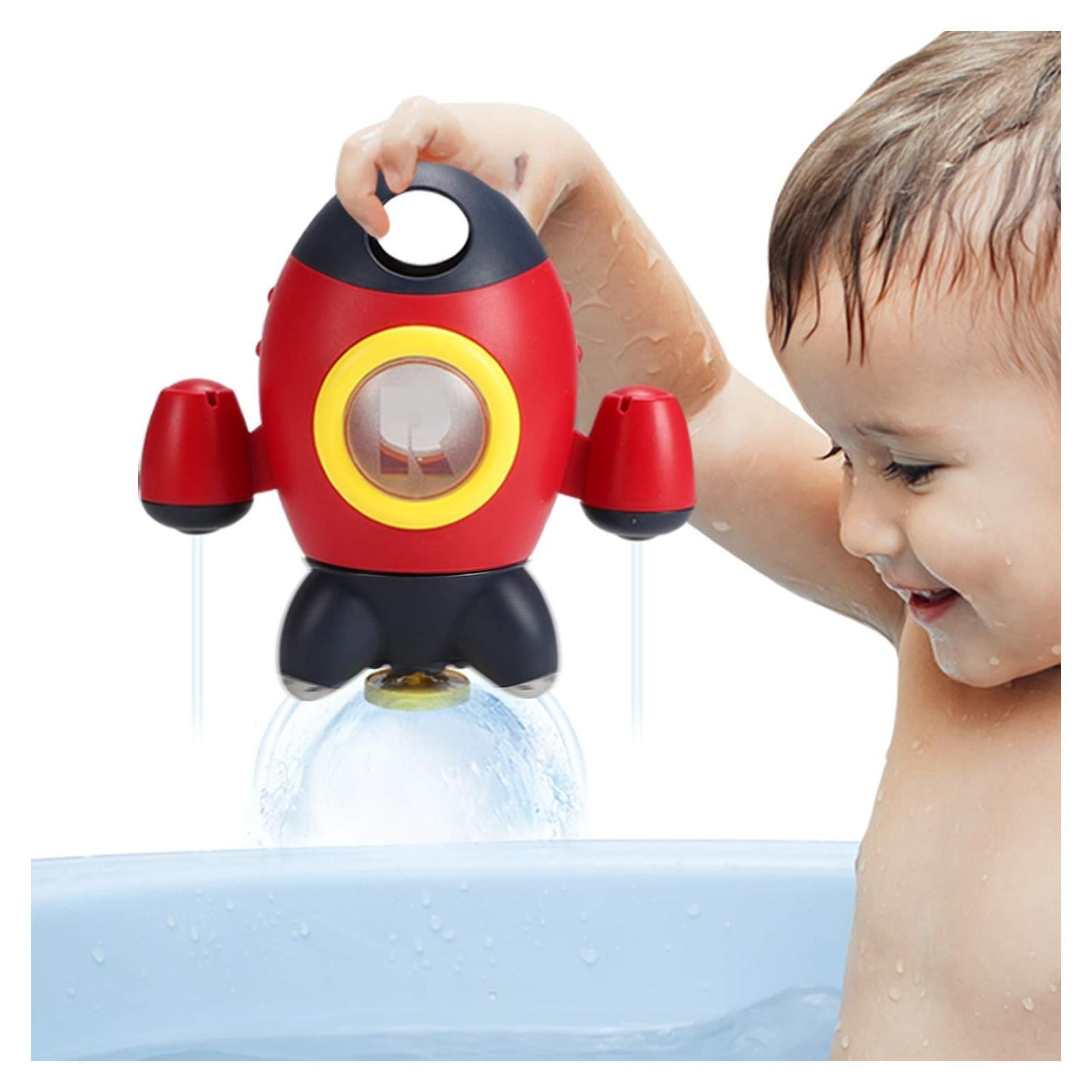 Juguete de Baño Cohete Espacial Elovien para Bebés 1-3 Años