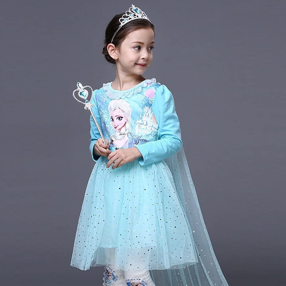 Set de Disfraz Princesa Vicloon con Corona y Varita Azul