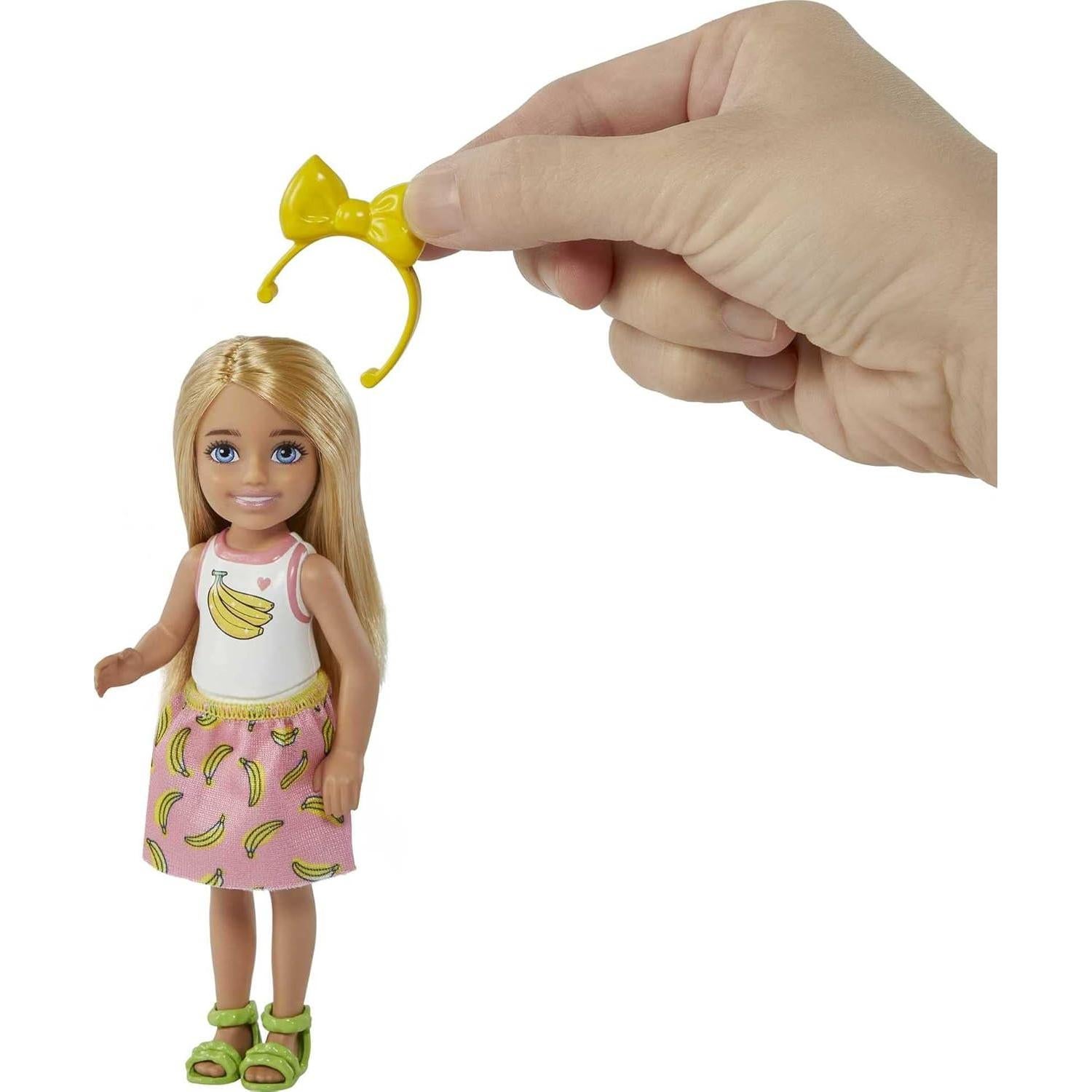 Muñeca Barbie Chelsea Mattel con Perrito y Accesorios