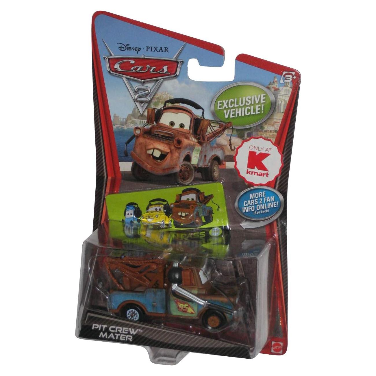 Auto de Metal Pit Crew Mater Disney Pixar CARS 2 45g