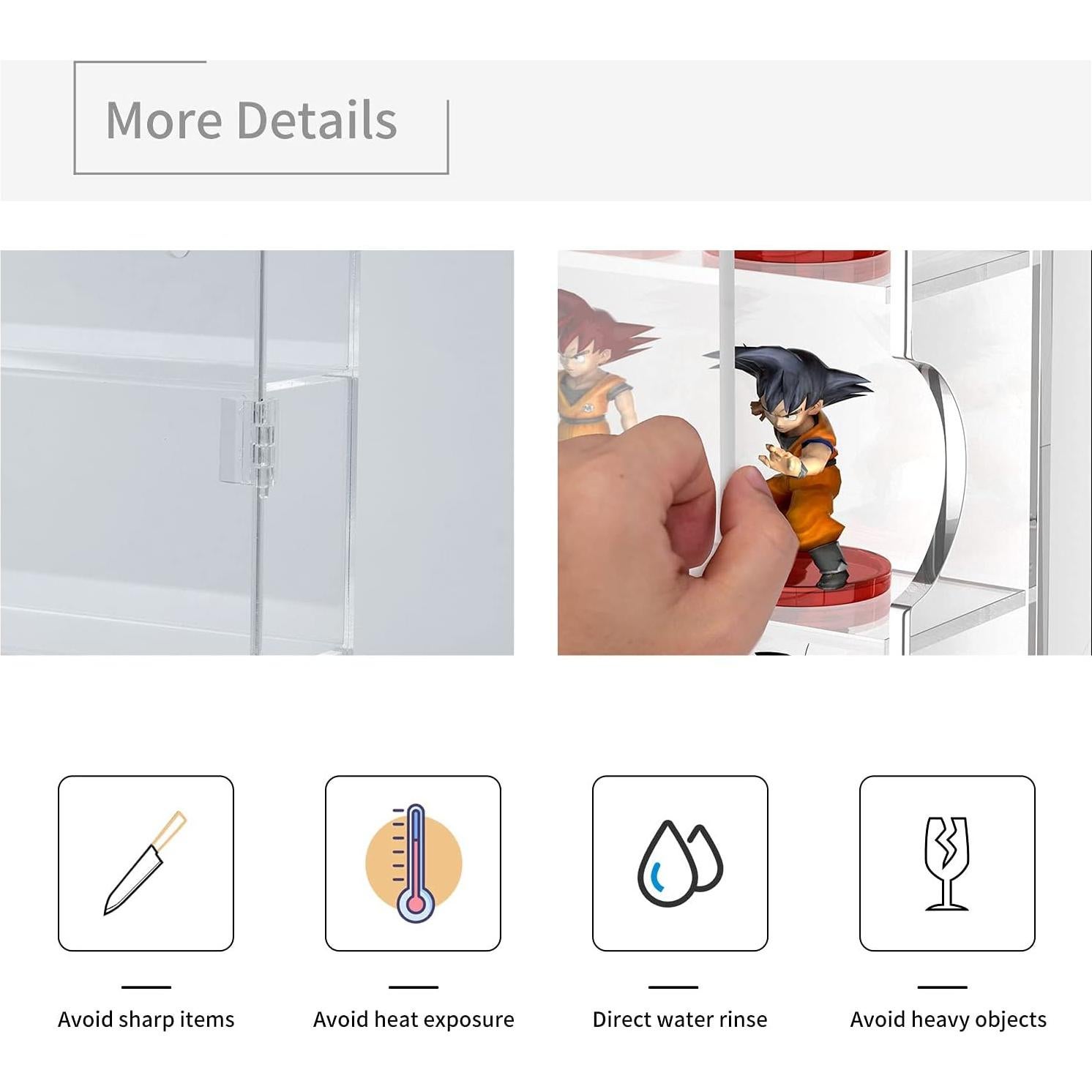 AITEE Caja de Exhibición Acrílica Grande para Funko Pop