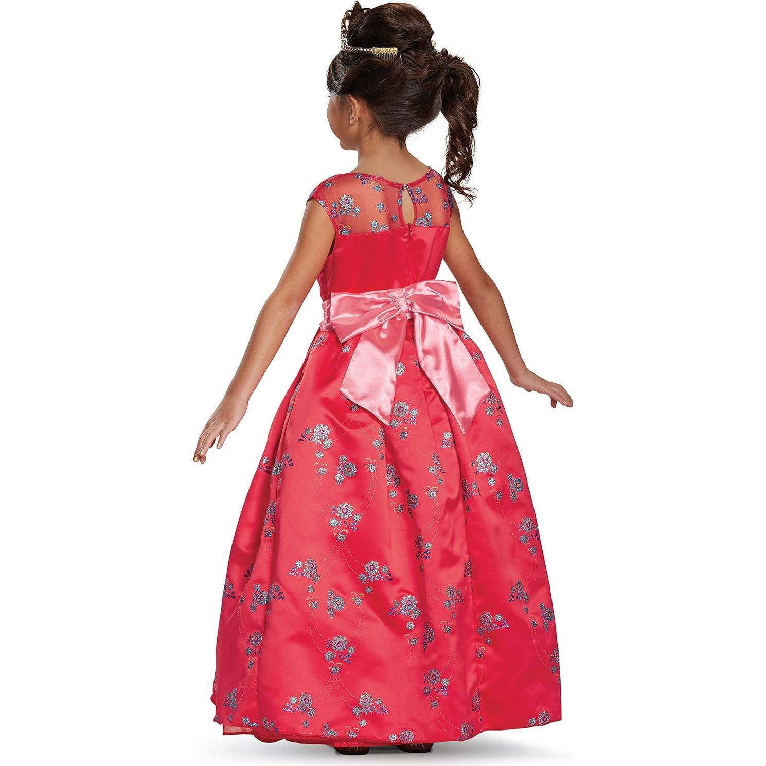 Vestido de Gala Disney Elena de Avalor para Niñas 7-8 Años