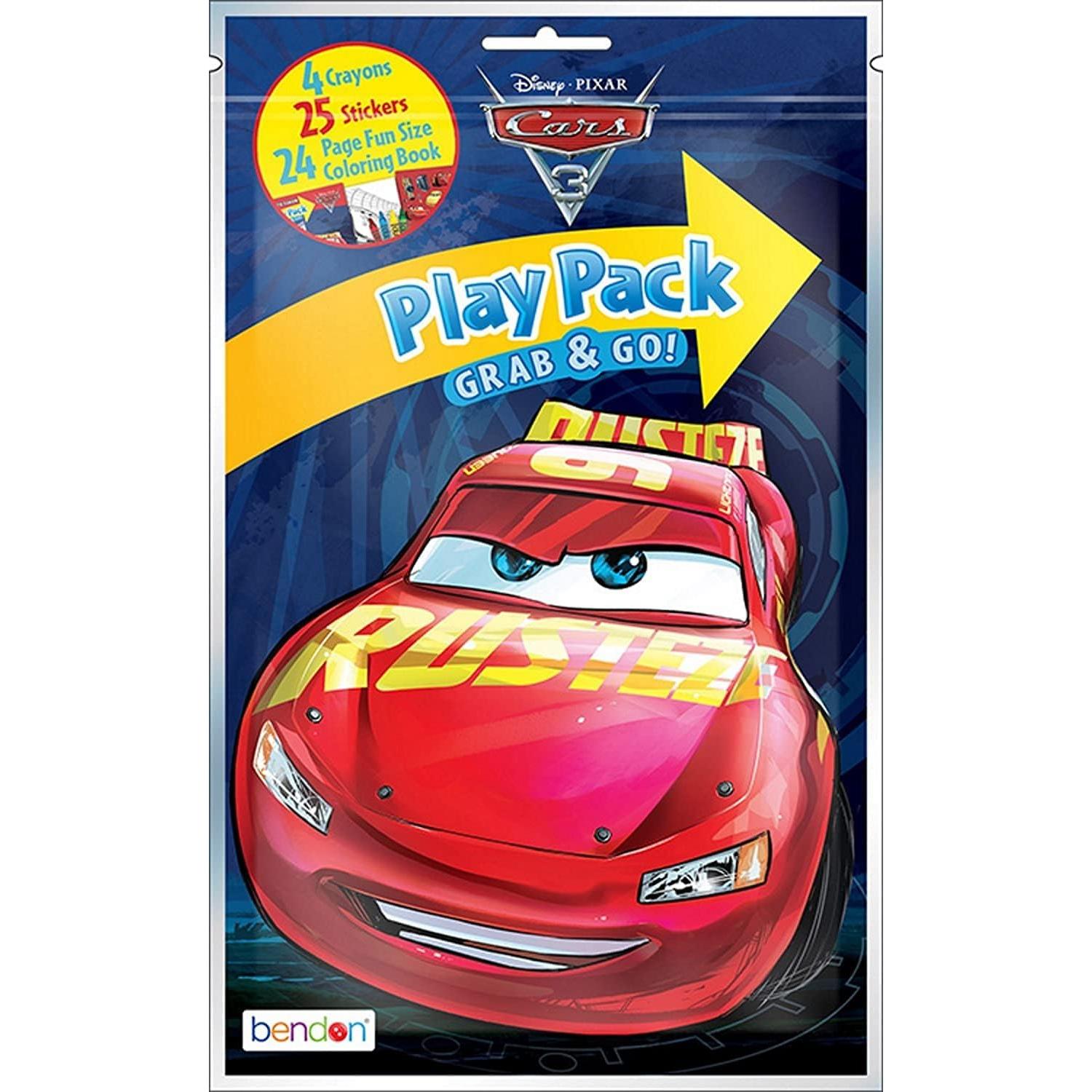 Paquete de 12 Juegos Agarra y Ve Disney Pixar Cars 3