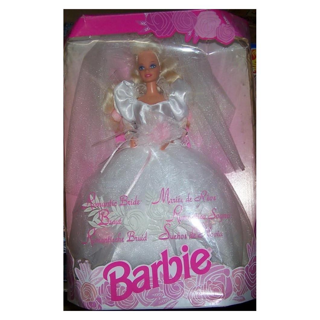 Muñeca Novia Romántica Barbie 1992 - Mattel 34.8x24.6cm