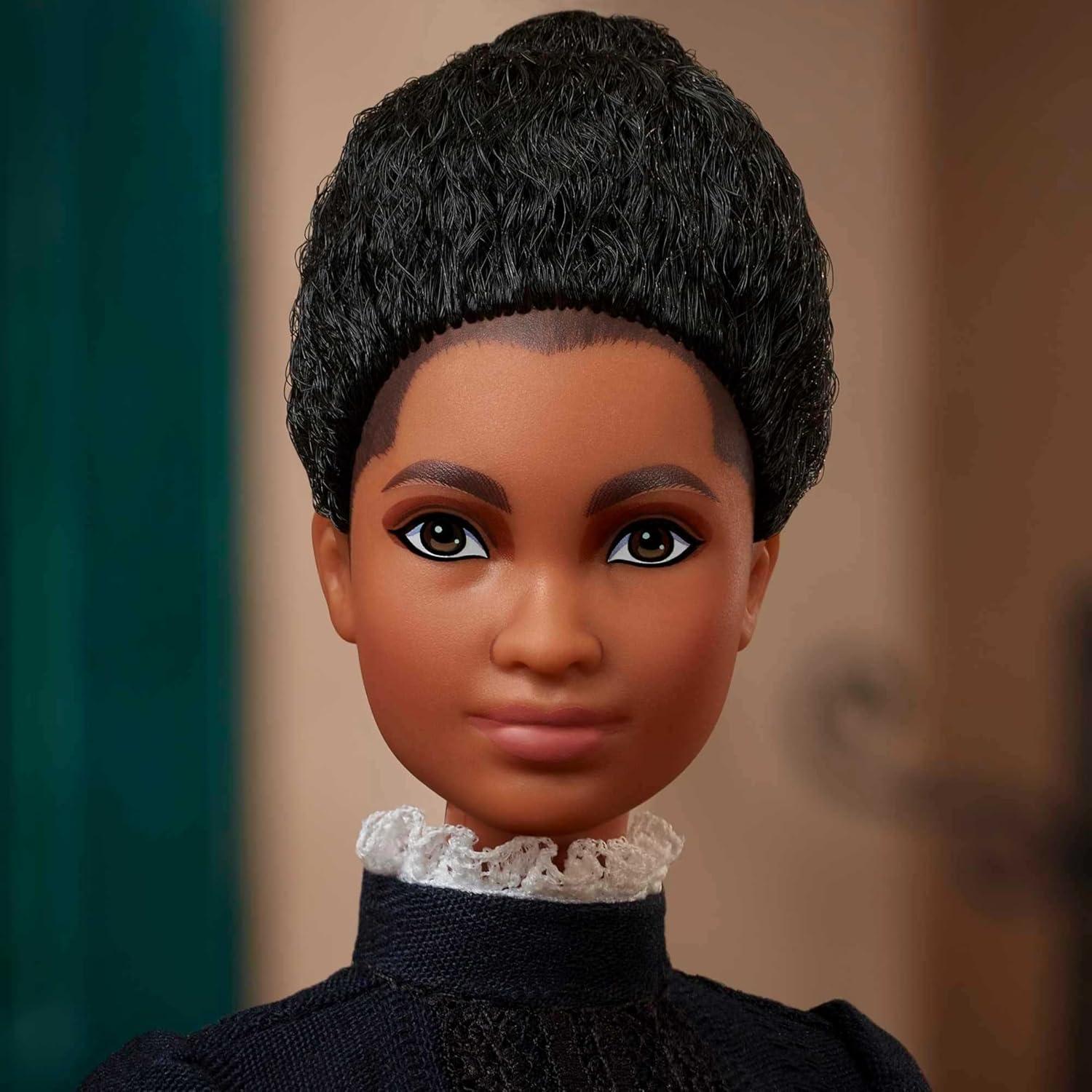 Muñeca Barbie Inspiradora Ida B. Wells Coleccionable Azul